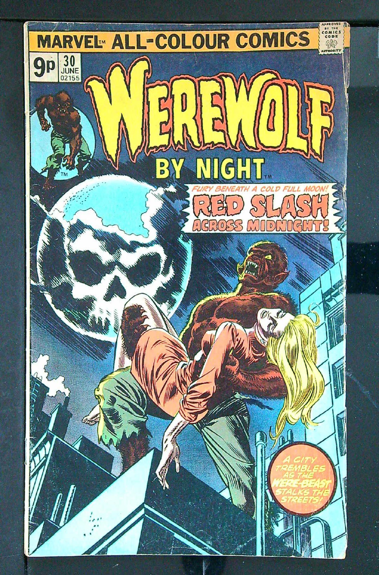 Cover of Werewolf by Night (Vol 1) #30. One of 250,000 Vintage American Comics on sale from Krypton!