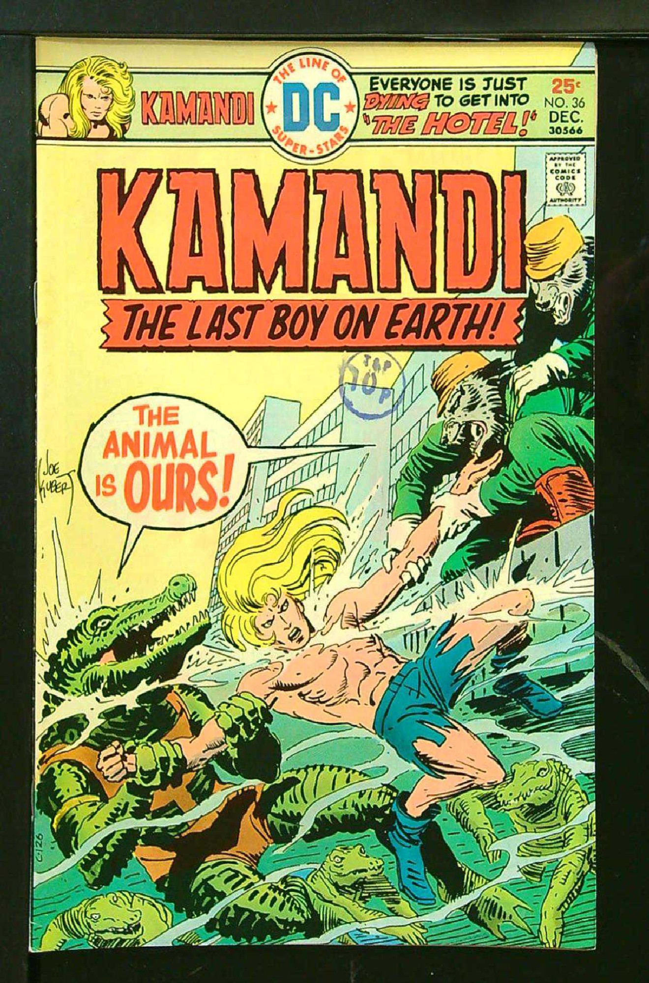 Cover of Kamandi (Vol 1) The Last Boy on Earth #36. One of 250,000 Vintage American Comics on sale from Krypton!