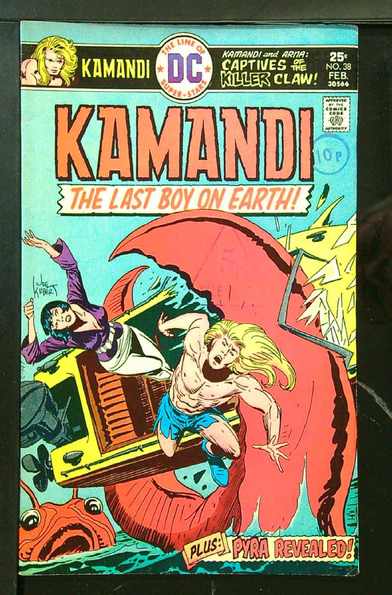 Cover of Kamandi (Vol 1) The Last Boy on Earth #38. One of 250,000 Vintage American Comics on sale from Krypton!