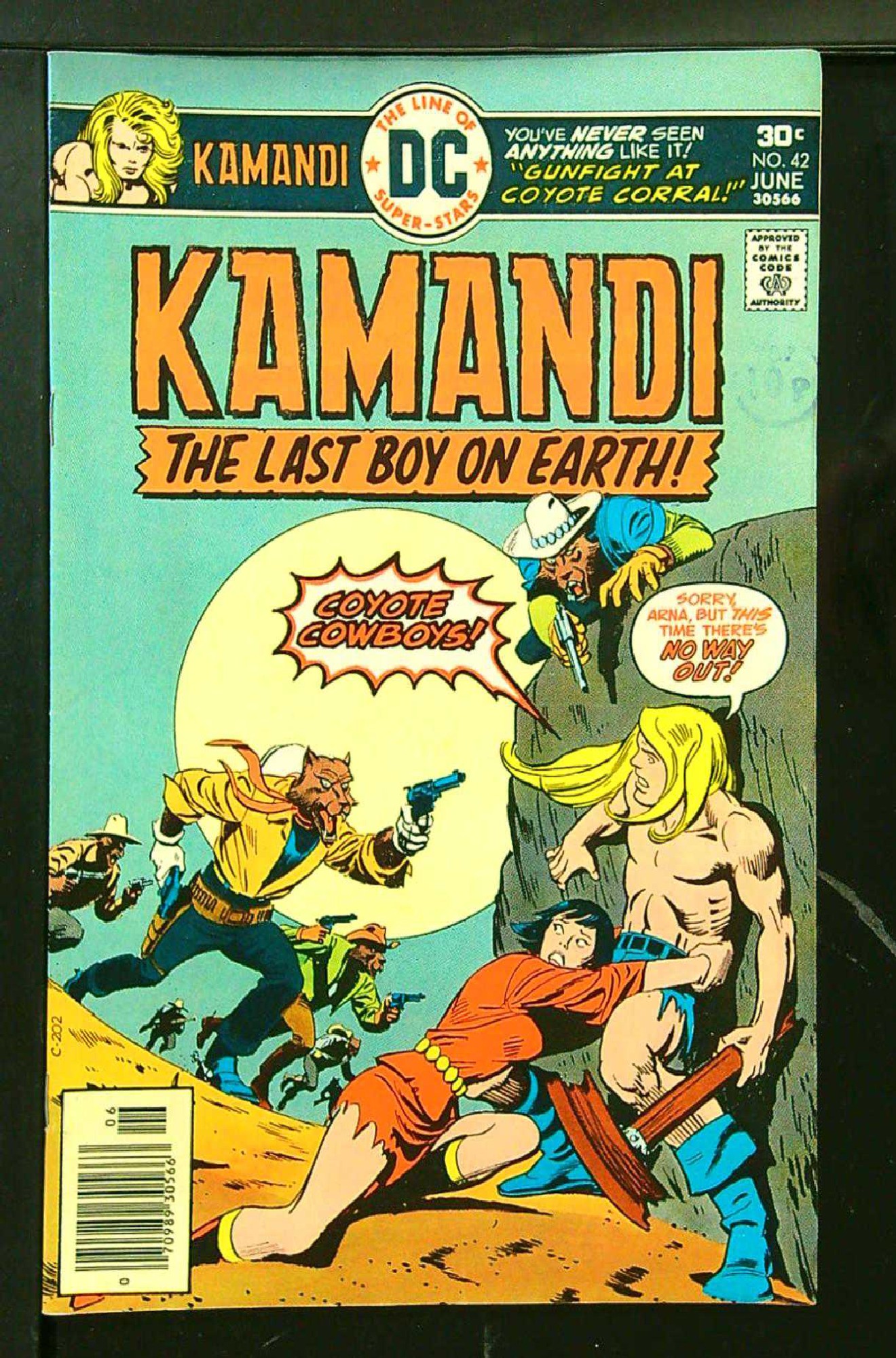 Cover of Kamandi (Vol 1) The Last Boy on Earth #42. One of 250,000 Vintage American Comics on sale from Krypton!