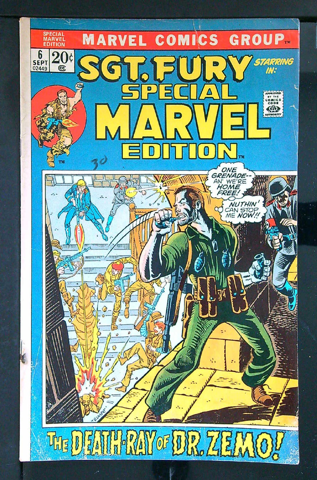 Cover of Special Marvel Edition (Vol 1) #6. One of 250,000 Vintage American Comics on sale from Krypton!