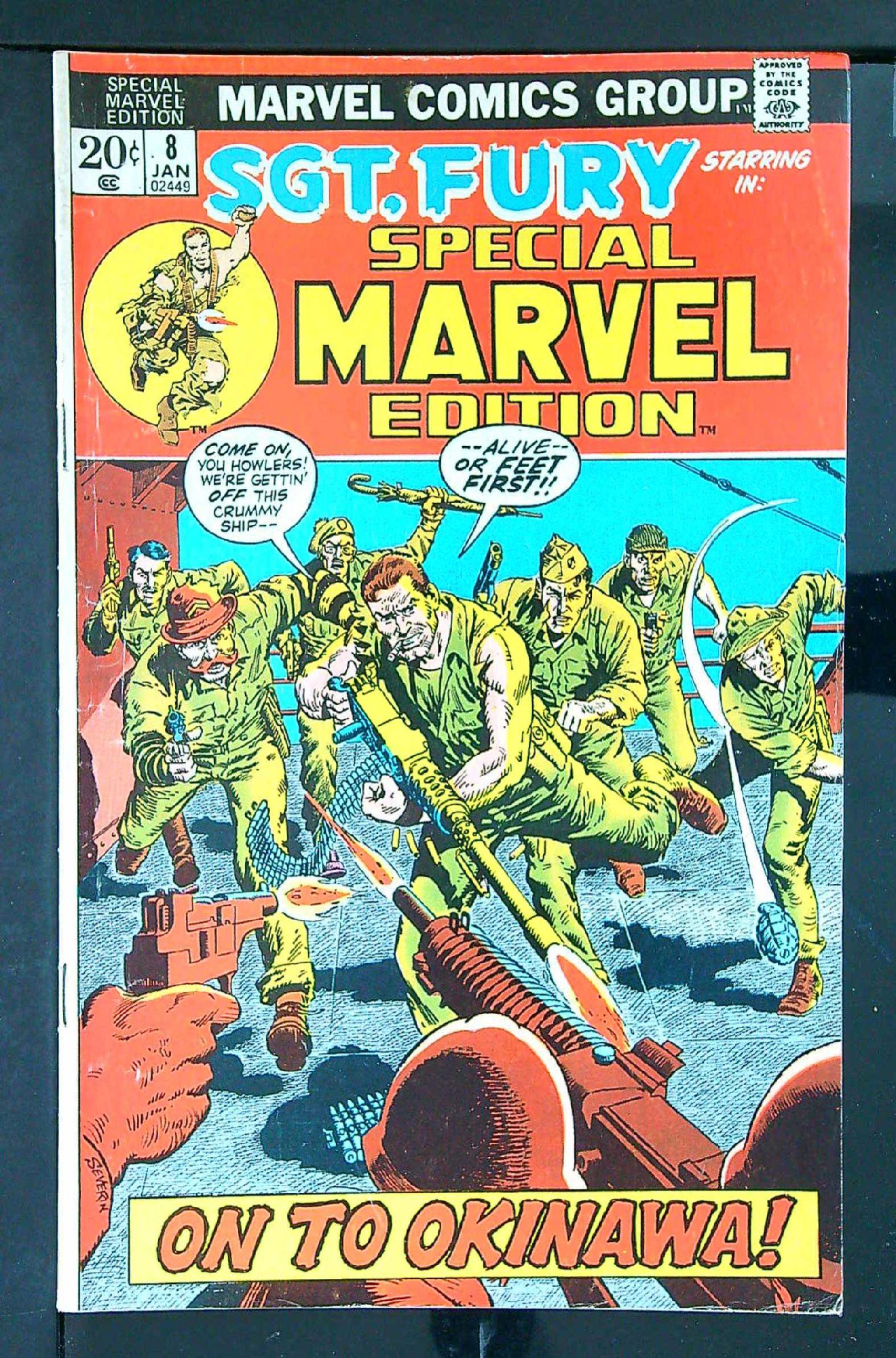 Cover of Special Marvel Edition (Vol 1) #8. One of 250,000 Vintage American Comics on sale from Krypton!