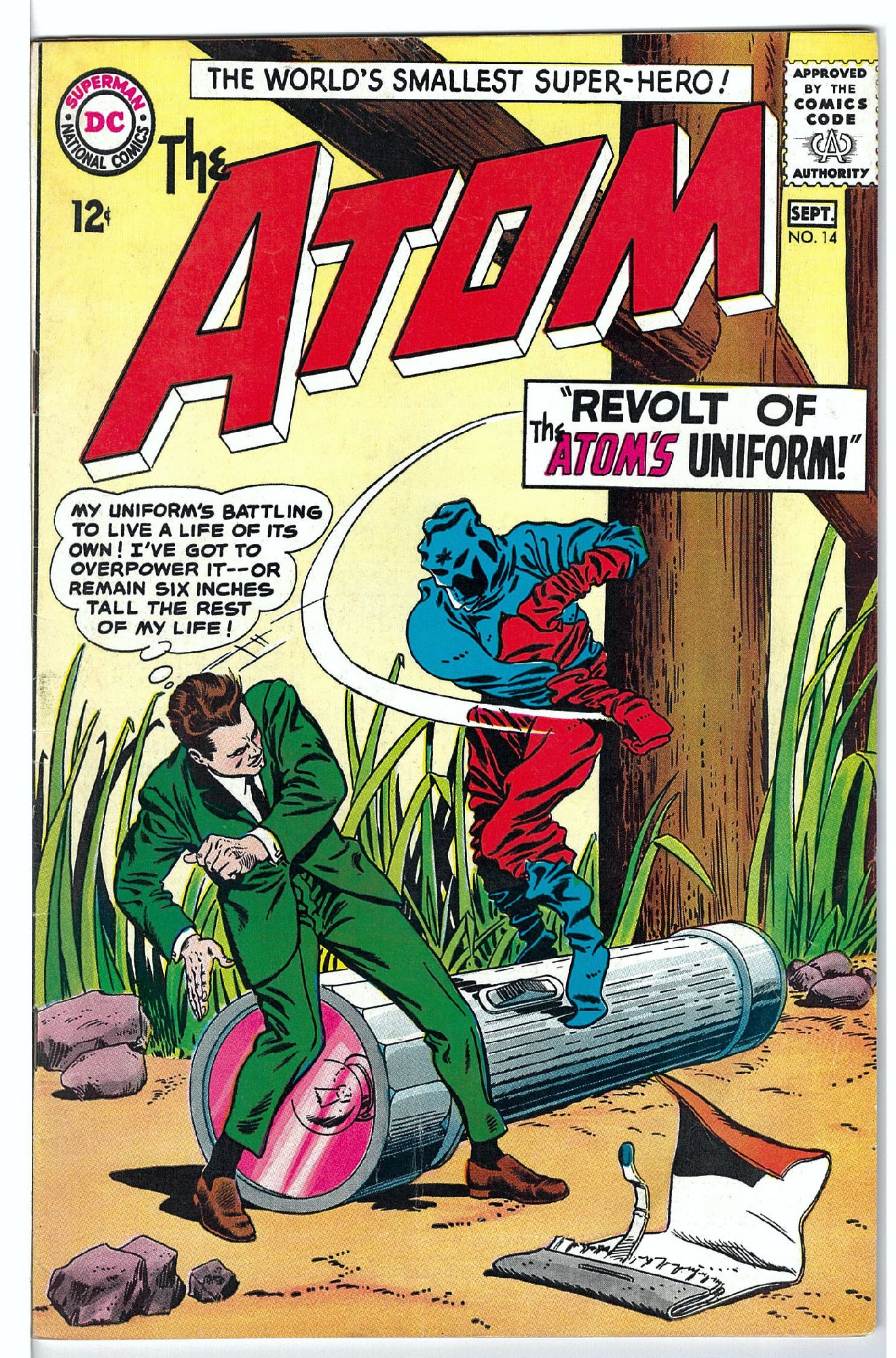Cover of Atom (Vol 1) The #14. One of 250,000 Vintage American Comics on sale from Krypton!
