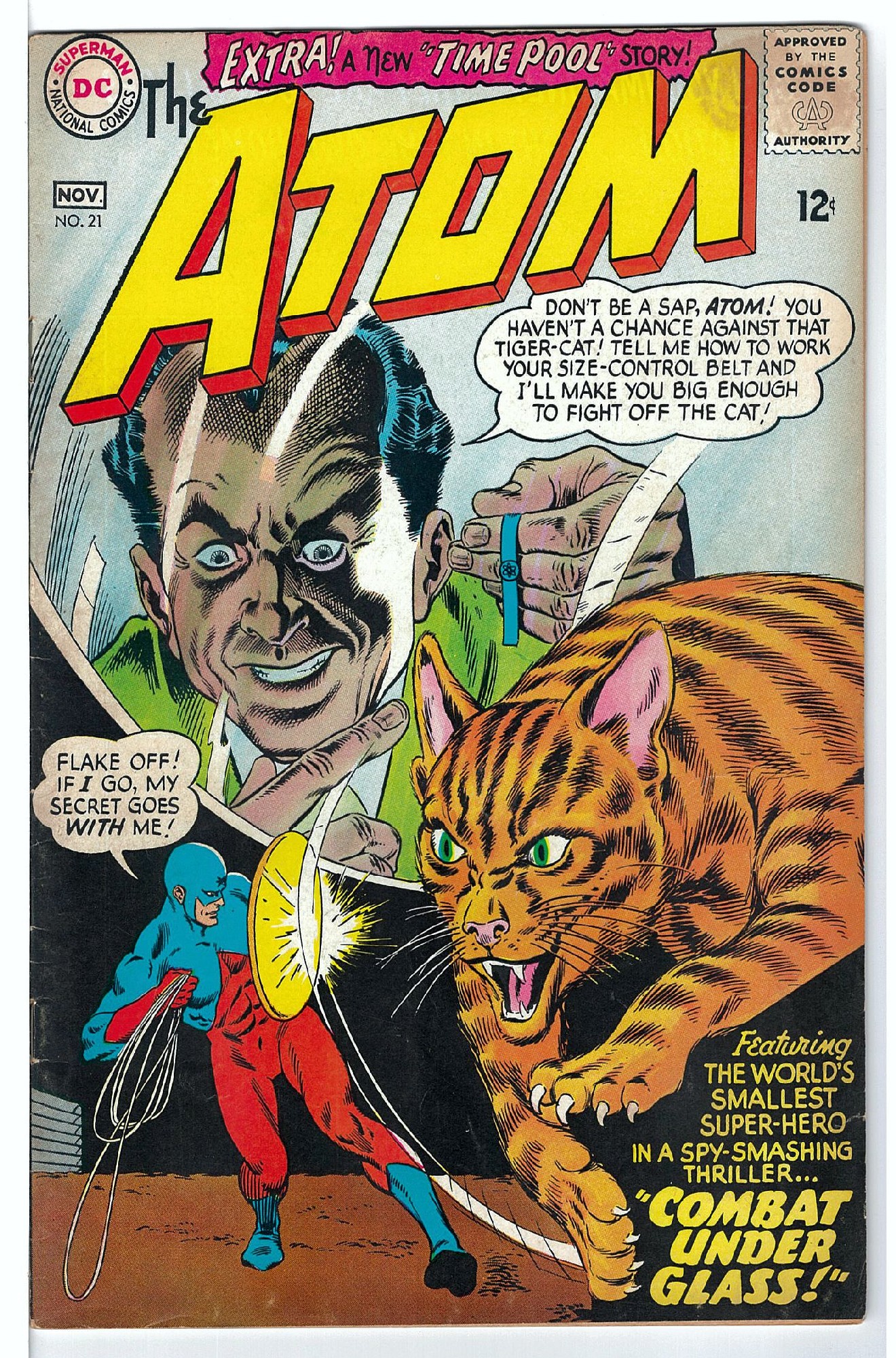Cover of Atom (Vol 1) The #21. One of 250,000 Vintage American Comics on sale from Krypton!