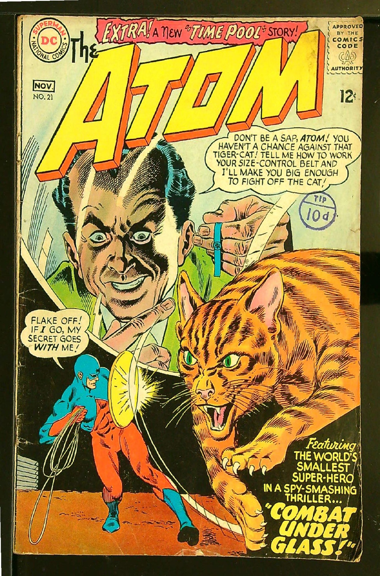 Cover of Atom (Vol 1) The #21. One of 250,000 Vintage American Comics on sale from Krypton!