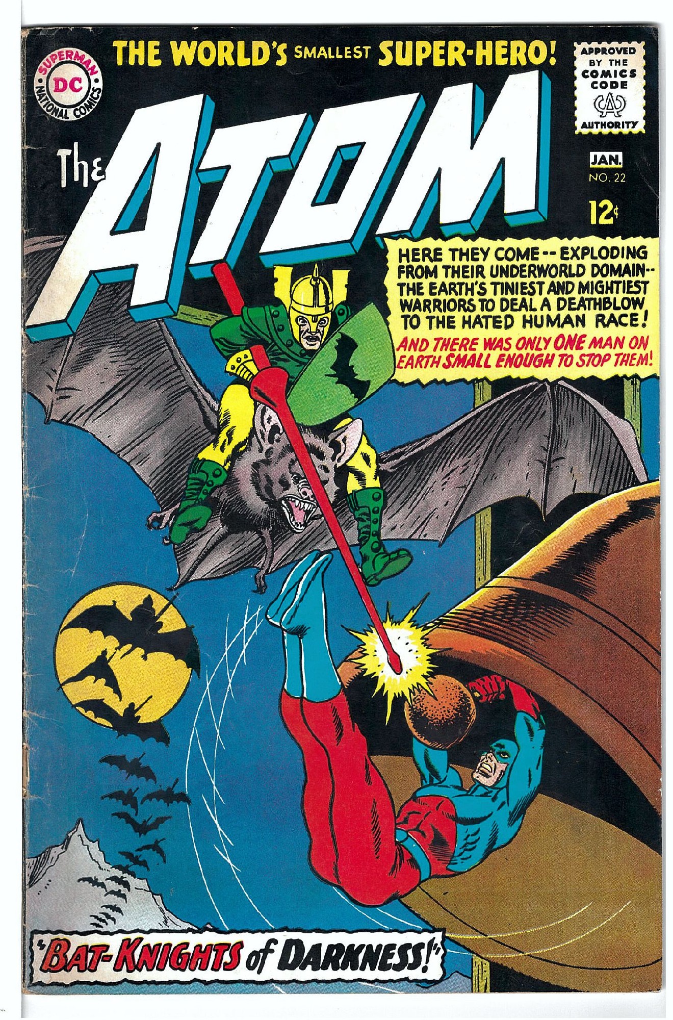 Cover of Atom (Vol 1) The #22. One of 250,000 Vintage American Comics on sale from Krypton!