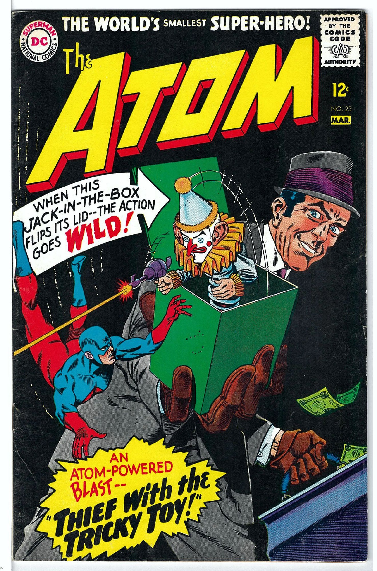 Cover of Atom (Vol 1) The #23. One of 250,000 Vintage American Comics on sale from Krypton!
