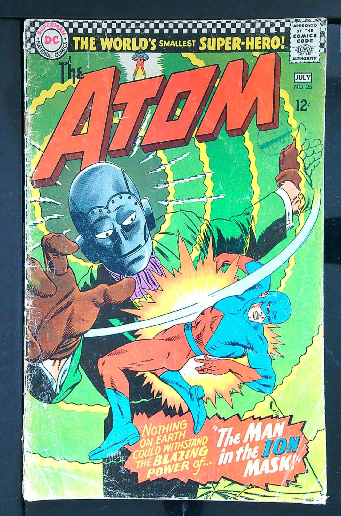 Cover of Atom (Vol 1) The #25. One of 250,000 Vintage American Comics on sale from Krypton!