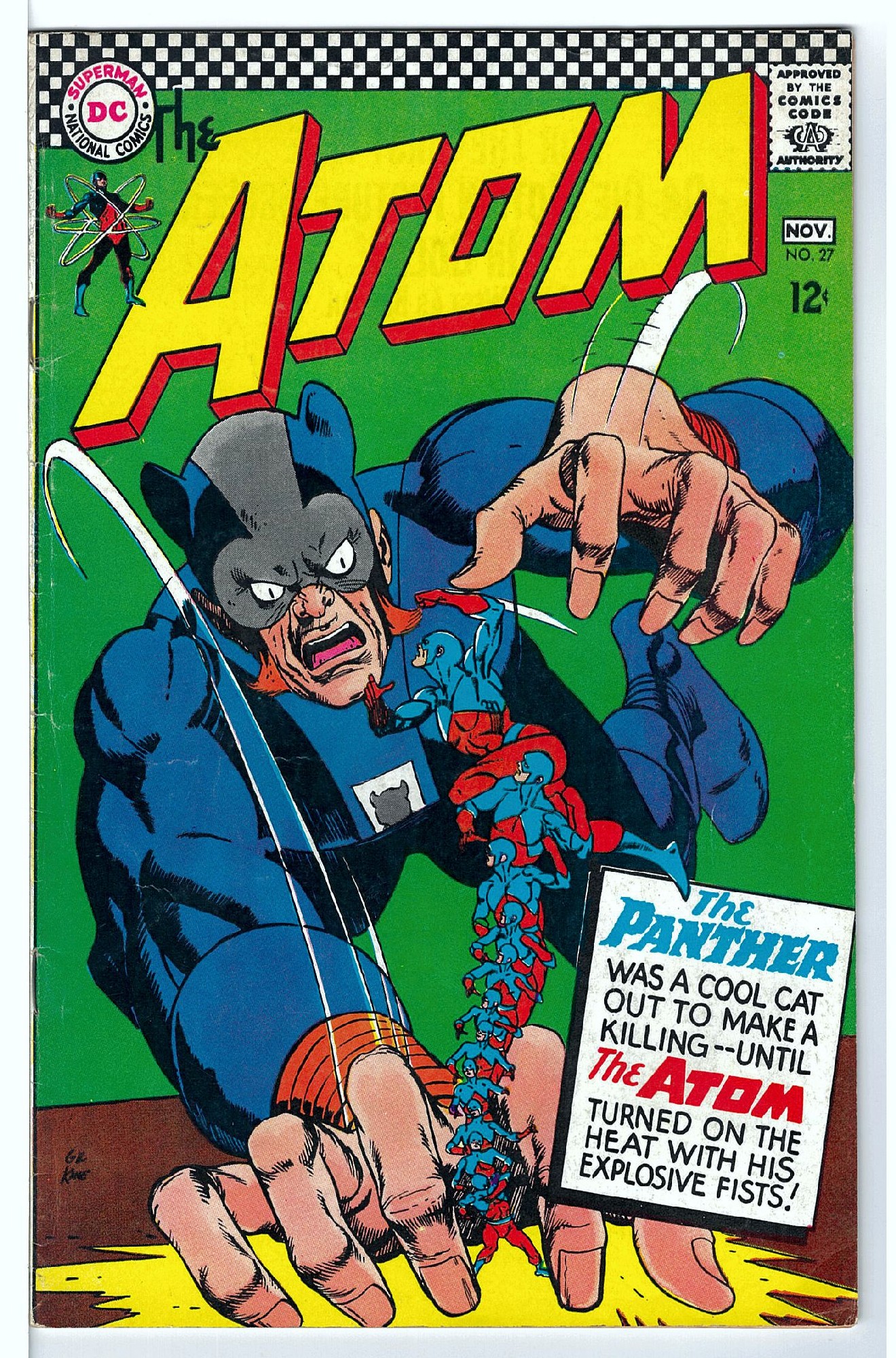 Cover of Atom (Vol 1) The #27. One of 250,000 Vintage American Comics on sale from Krypton!