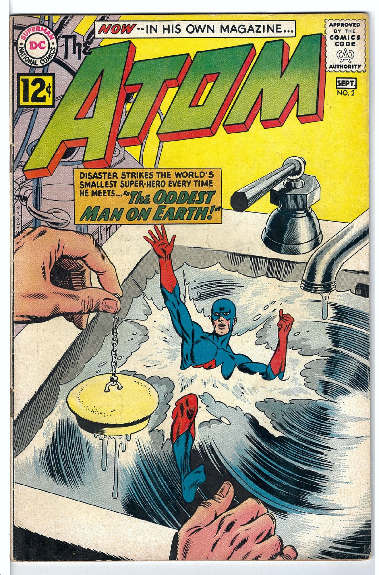 Cover of Atom (Vol 1) The #2. One of 250,000 Vintage American Comics on sale from Krypton!