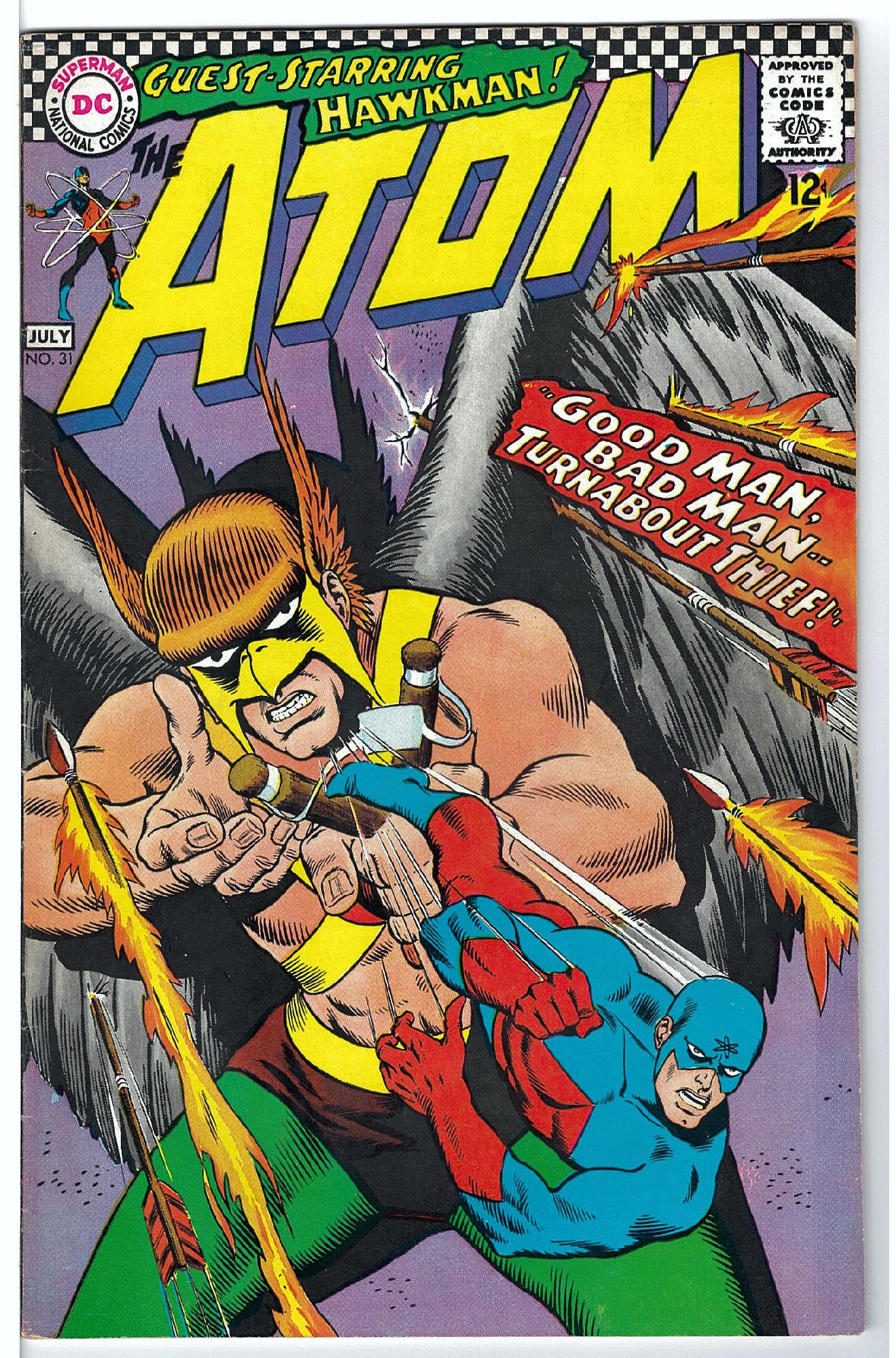 Cover of Atom (Vol 1) The #31. One of 250,000 Vintage American Comics on sale from Krypton!