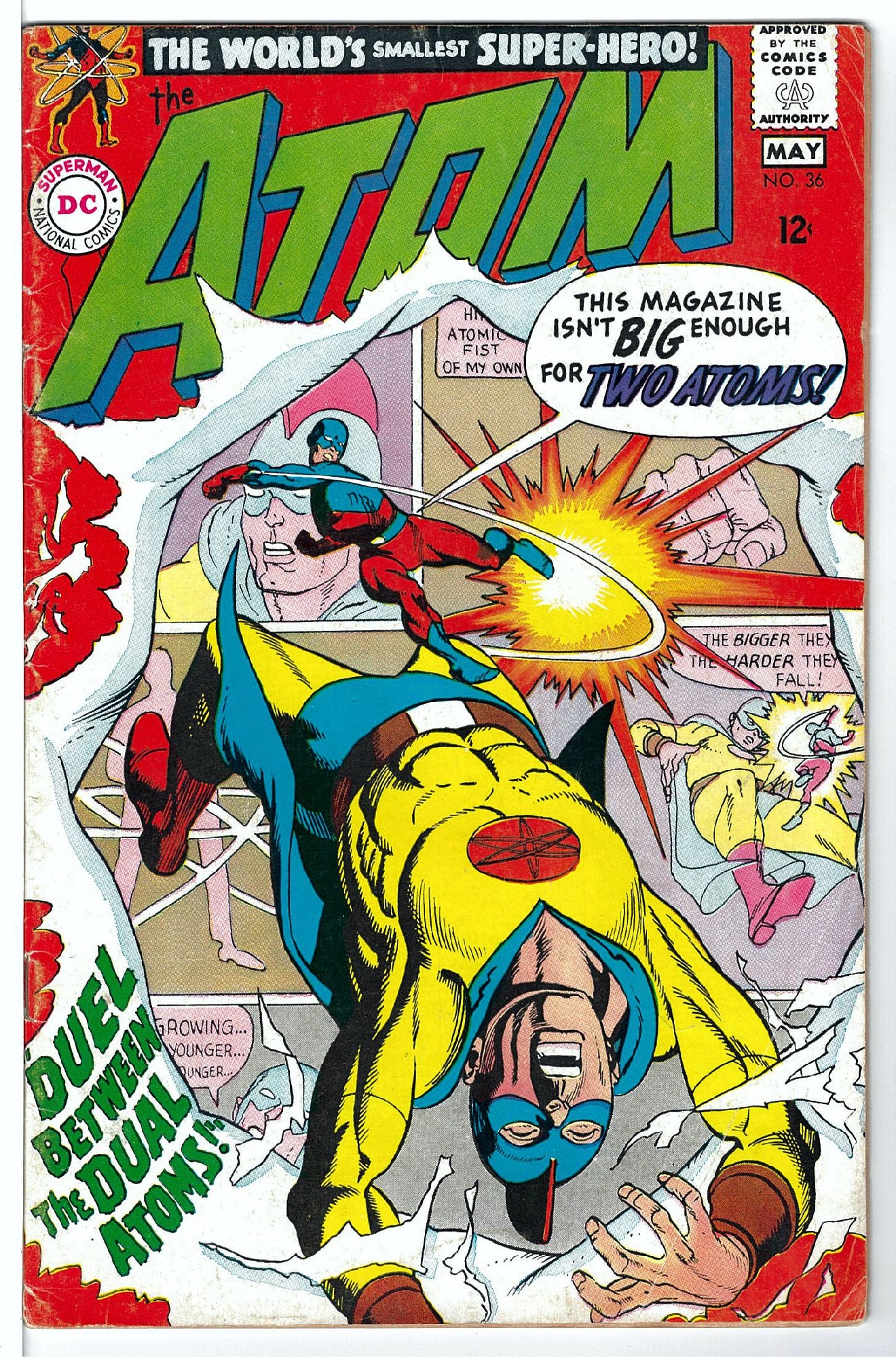 Cover of Atom (Vol 1) The #36. One of 250,000 Vintage American Comics on sale from Krypton!