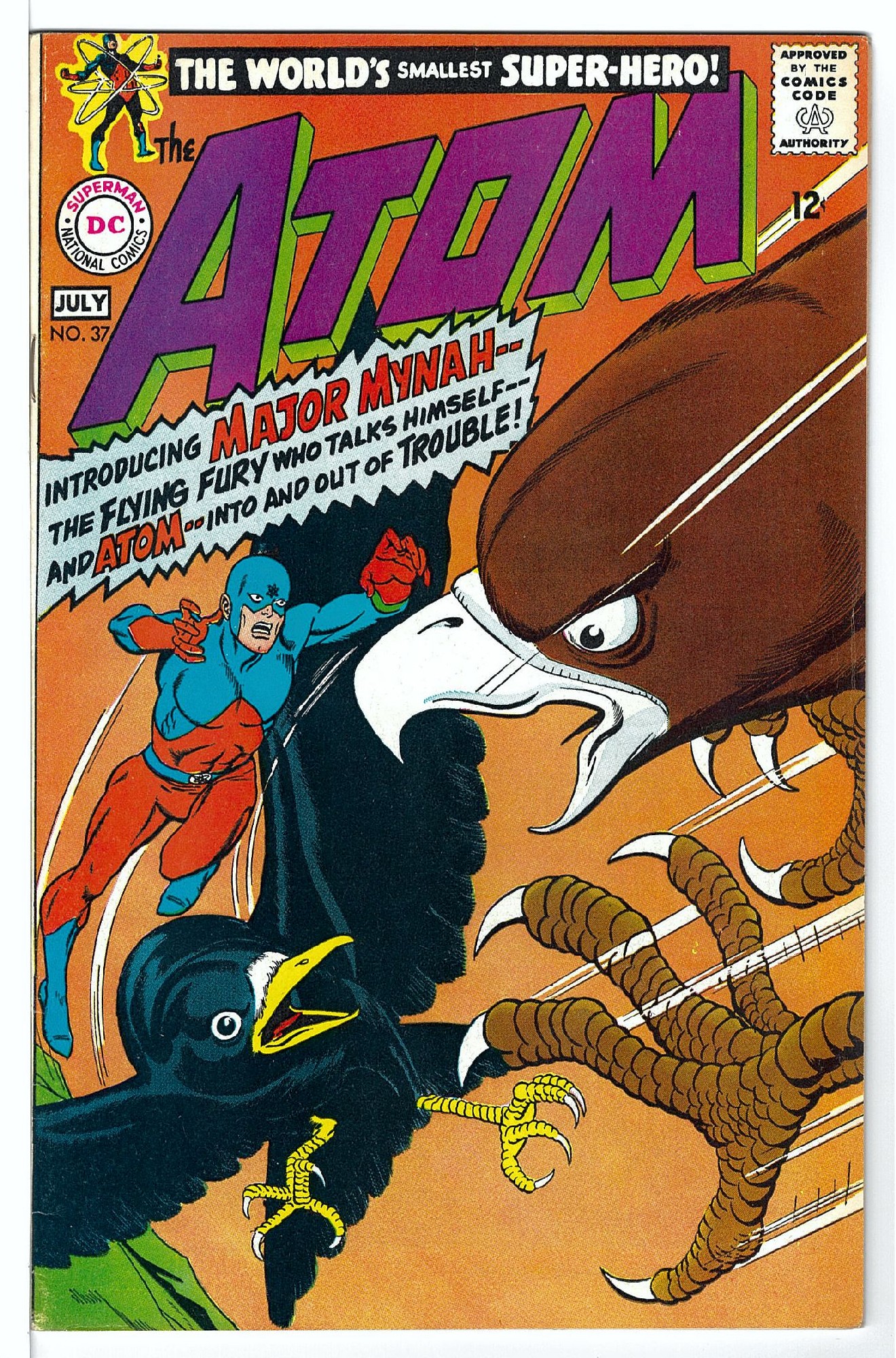 Cover of Atom (Vol 1) The #37. One of 250,000 Vintage American Comics on sale from Krypton!