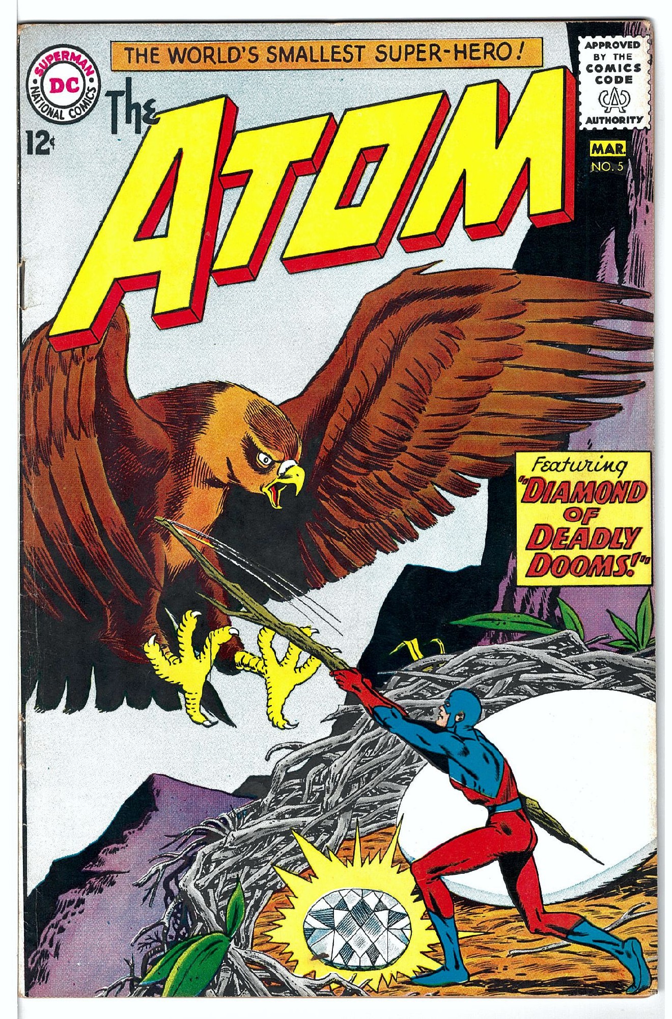 Cover of Atom (Vol 1) The #5. One of 250,000 Vintage American Comics on sale from Krypton!