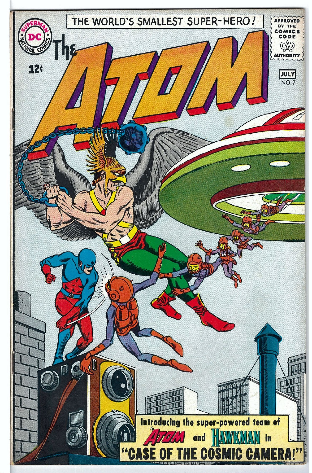 Cover of Atom (Vol 1) The #7. One of 250,000 Vintage American Comics on sale from Krypton!