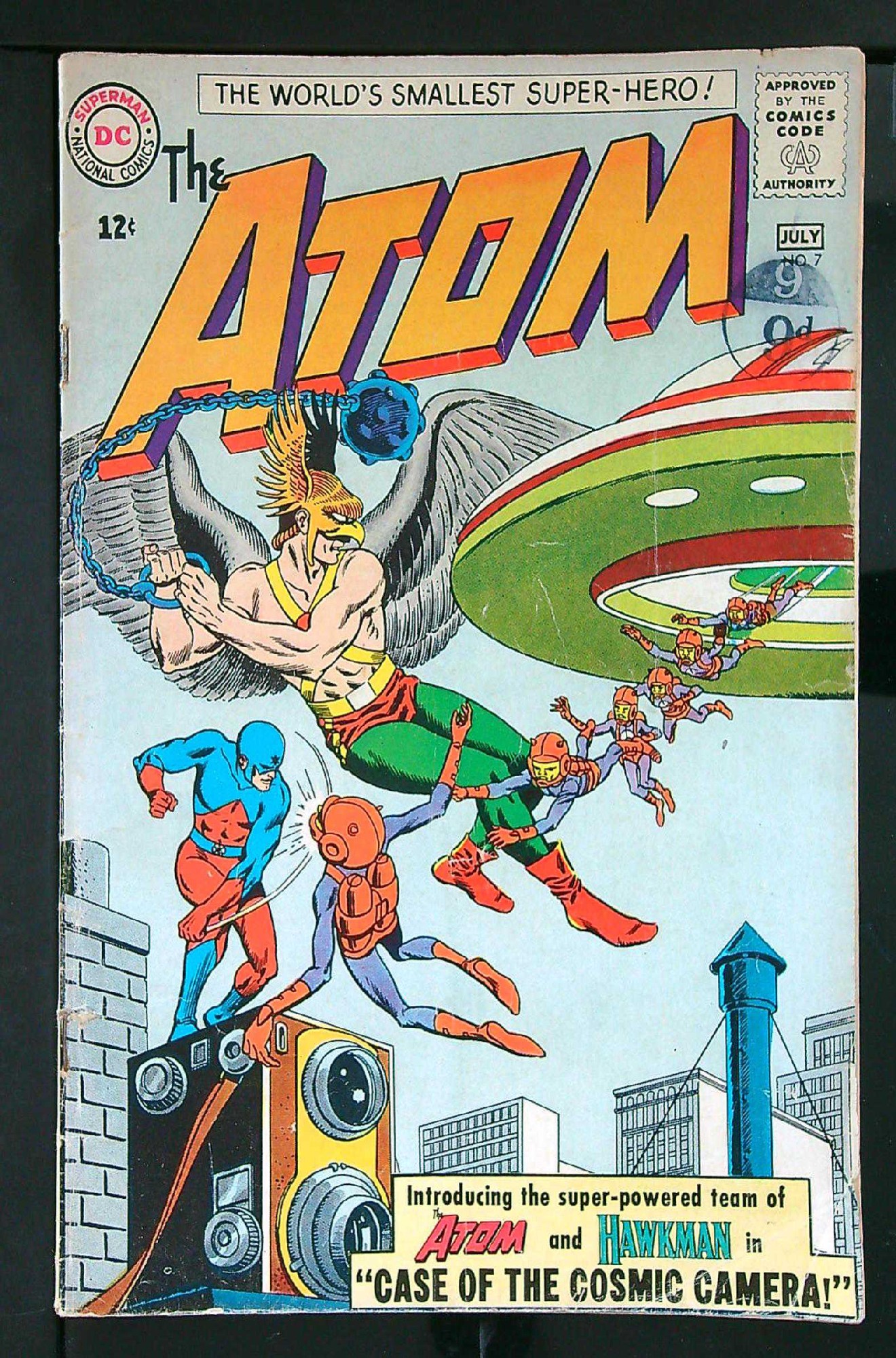 Cover of Atom (Vol 1) The #7. One of 250,000 Vintage American Comics on sale from Krypton!