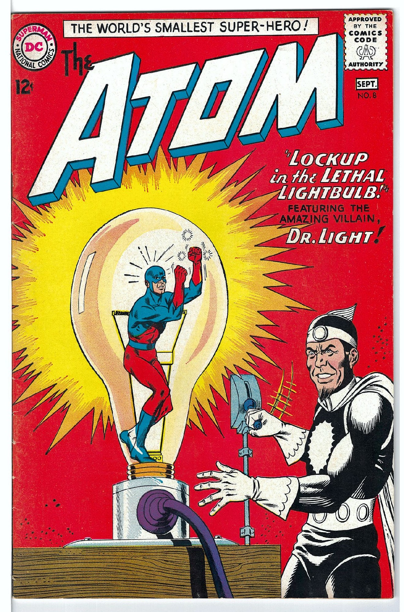 Cover of Atom (Vol 1) The #8. One of 250,000 Vintage American Comics on sale from Krypton!