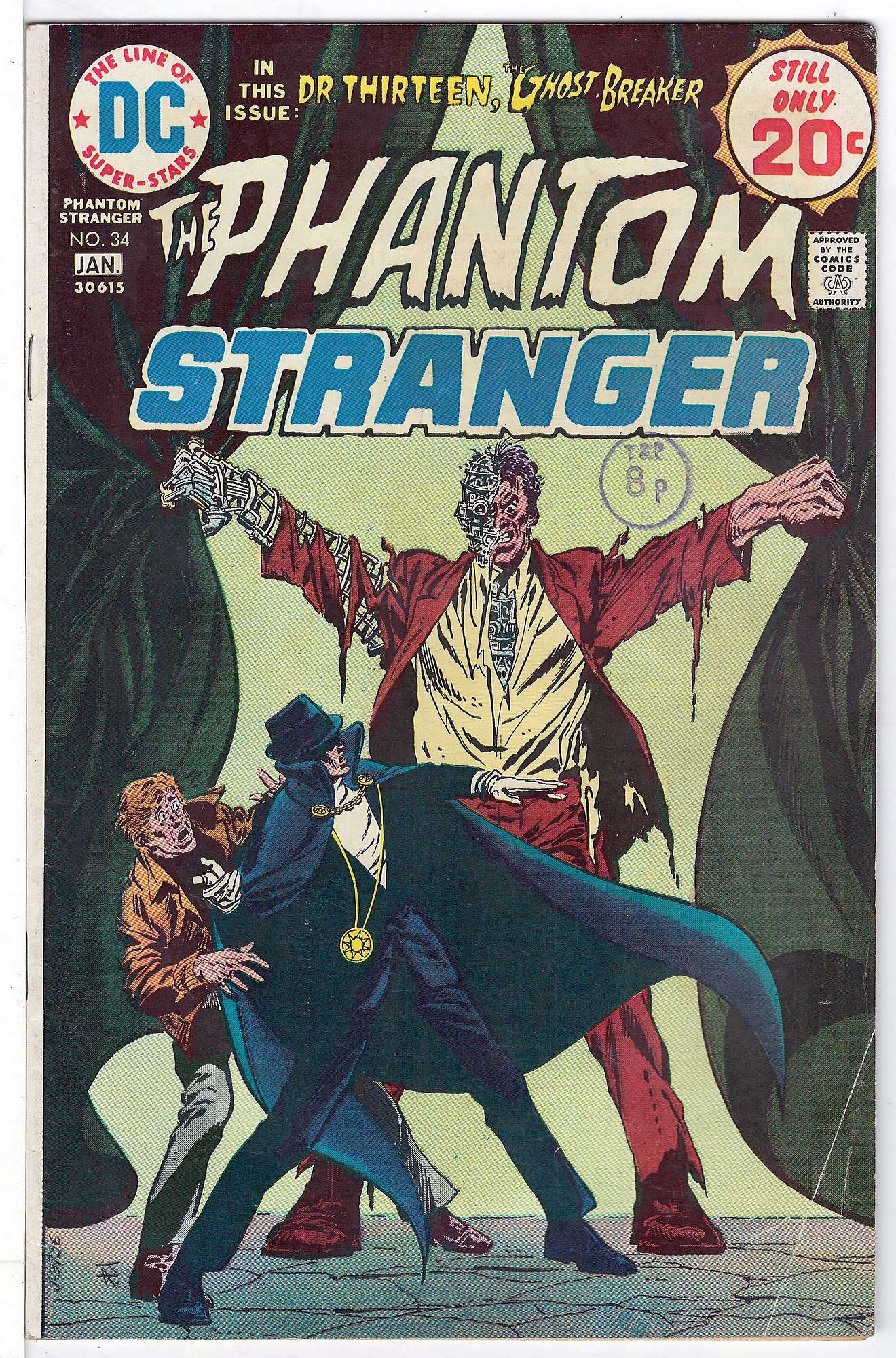 Cover of Phantom Stranger (Vol 1) #34. One of 250,000 Vintage American Comics on sale from Krypton!