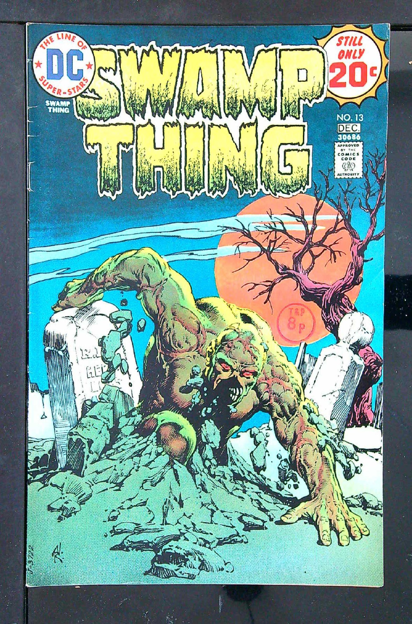 Cover of Swamp Thing (Vol 1) #13. One of 250,000 Vintage American Comics on sale from Krypton!