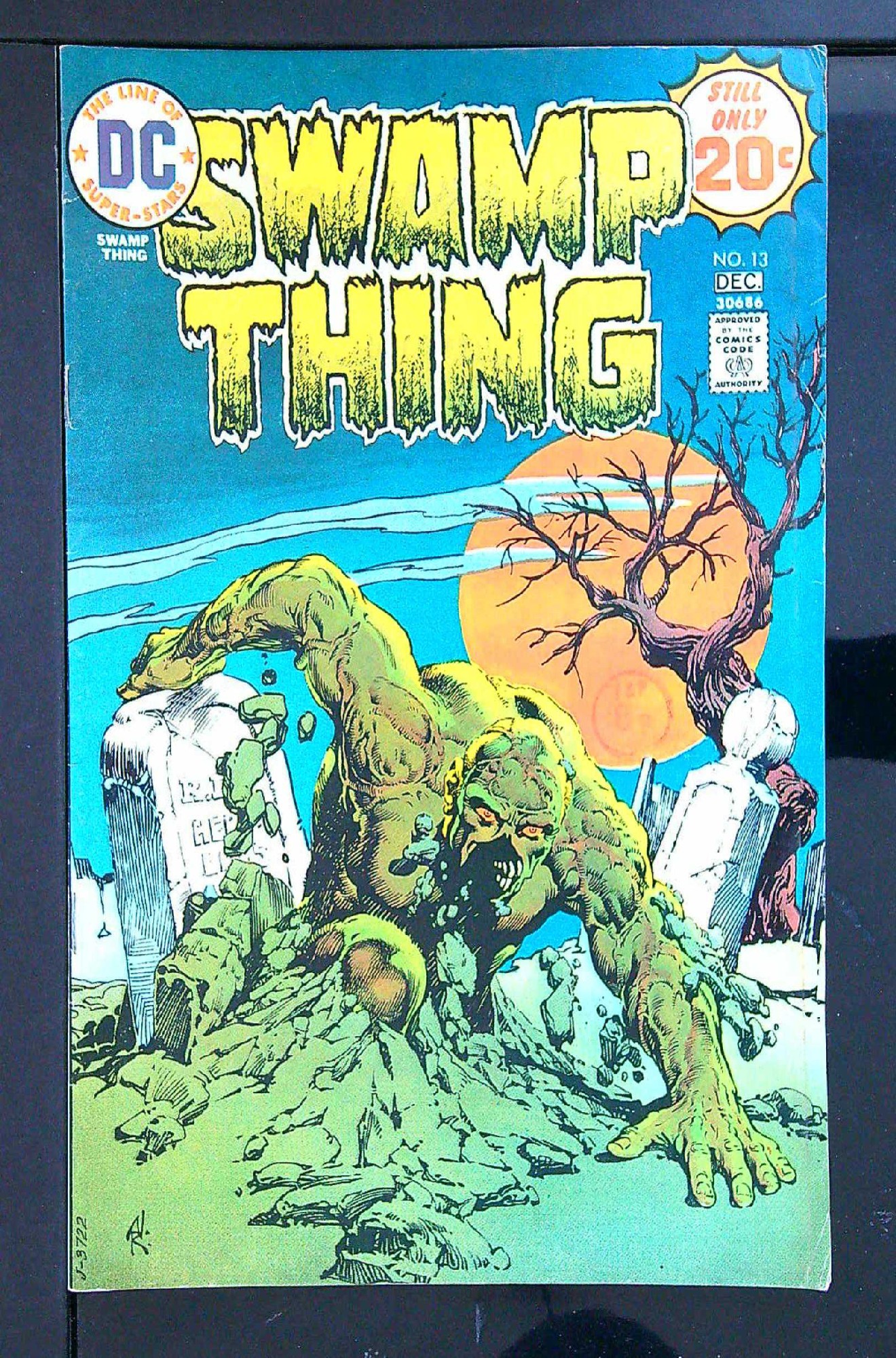 Cover of Swamp Thing (Vol 1) #13. One of 250,000 Vintage American Comics on sale from Krypton!