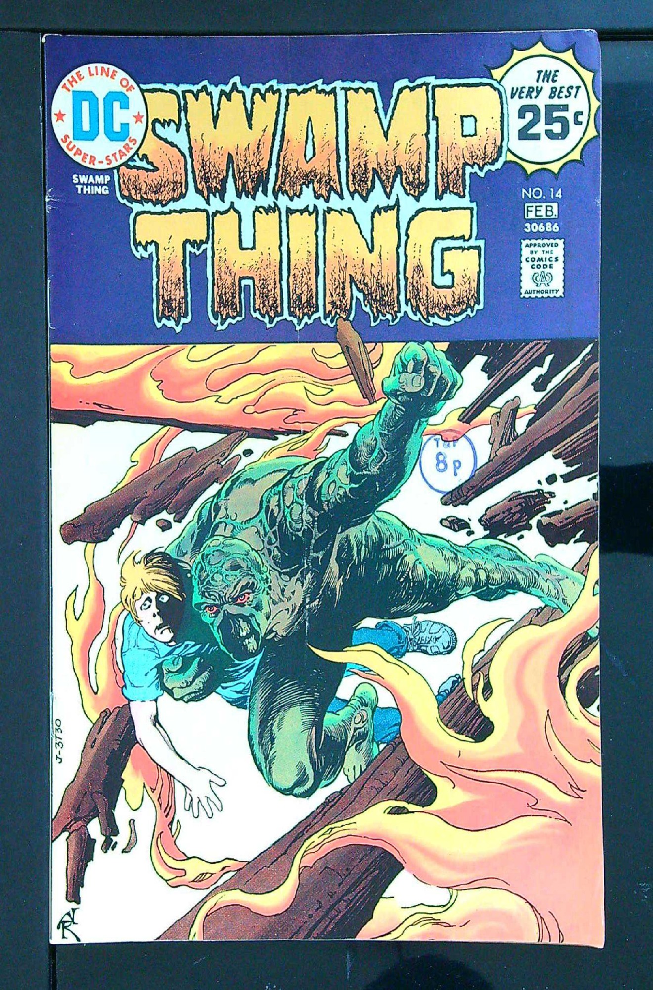 Cover of Swamp Thing (Vol 1) #14. One of 250,000 Vintage American Comics on sale from Krypton!