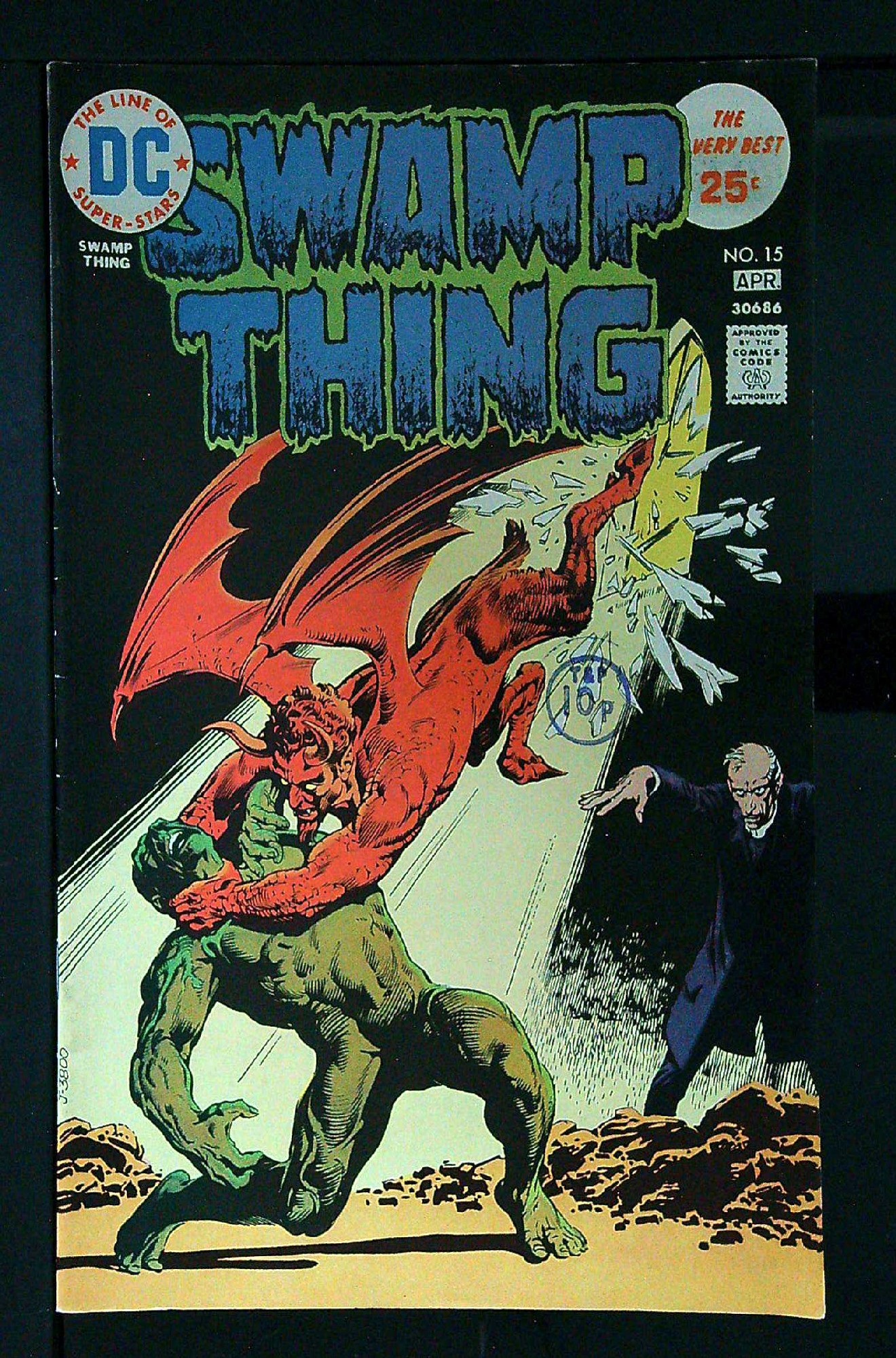 Cover of Swamp Thing (Vol 1) #15. One of 250,000 Vintage American Comics on sale from Krypton!