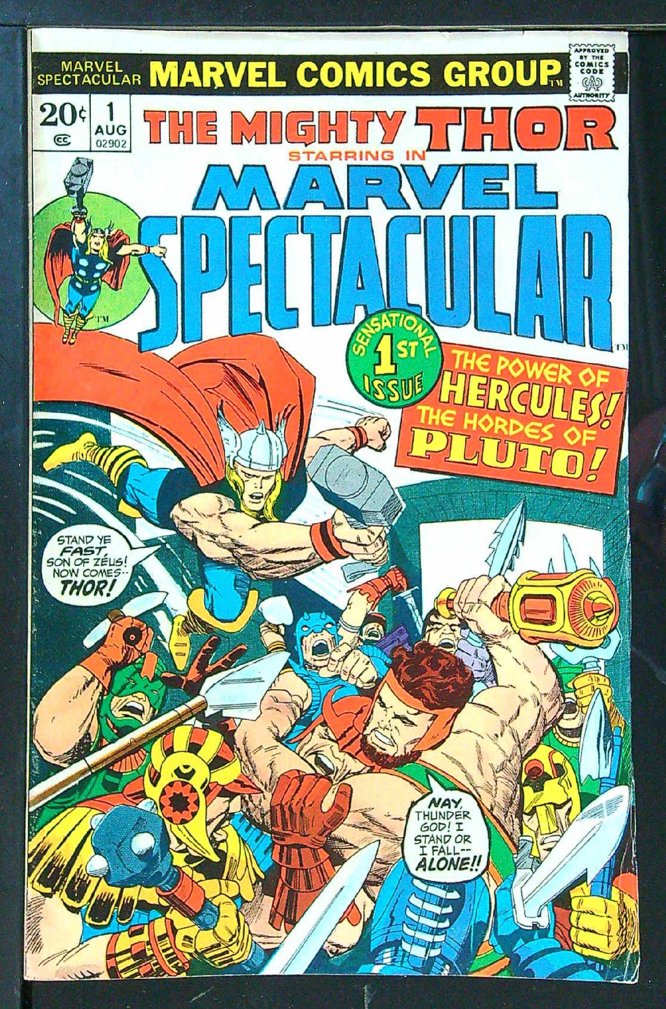 ACTUAL SCAN OF COMIC!<br> Cover of Marvel Spectacular (Vol 1) #1. One of 250,000 Vintage American Comics on sale from Krypton!