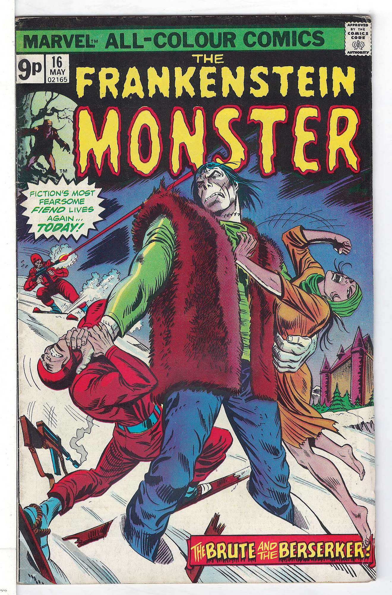 Cover of Frankenstein - The Monster of #16. One of 250,000 Vintage American Comics on sale from Krypton!