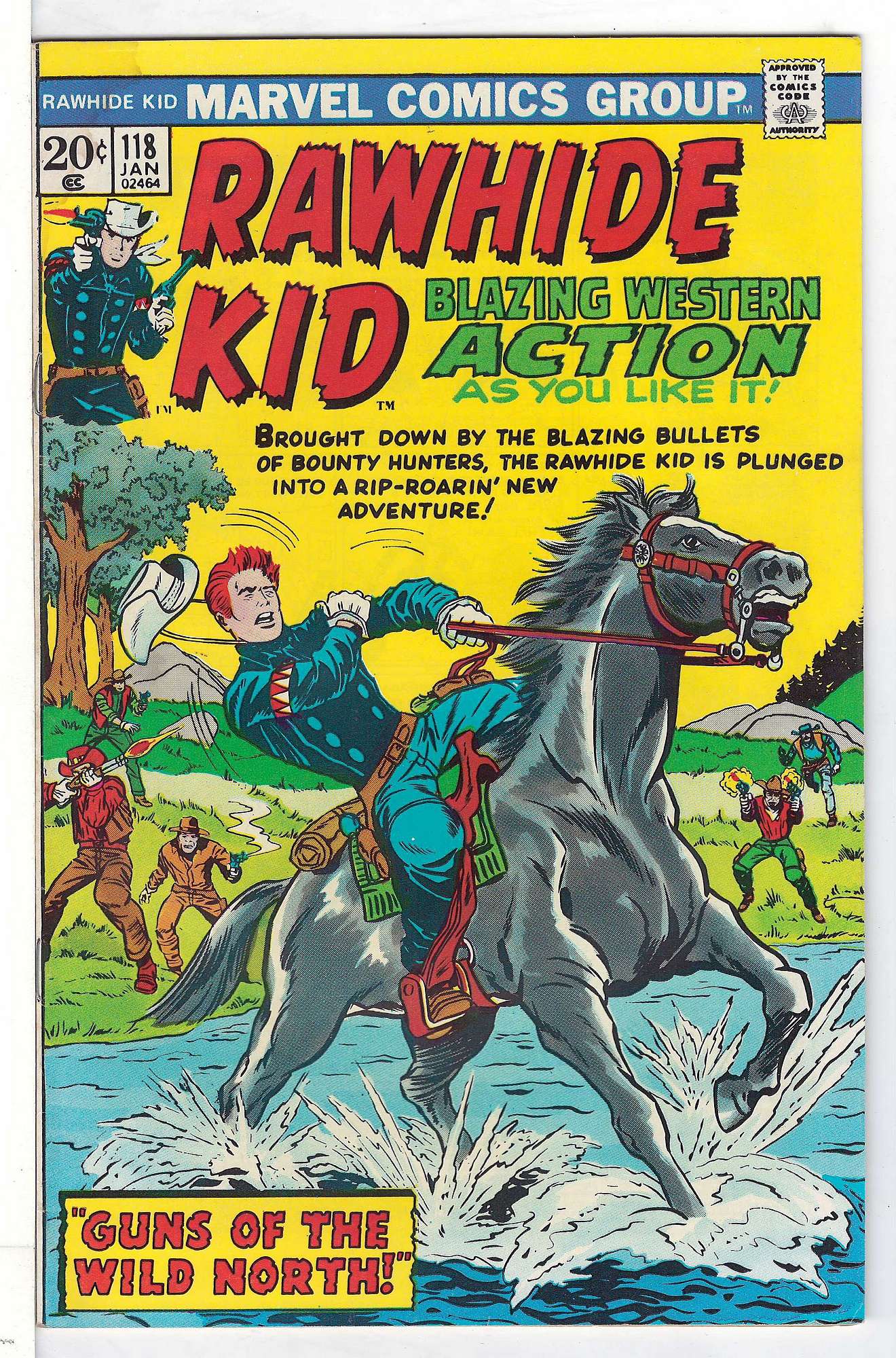 Cover of Rawhide Kid (Vol 1) #118. One of 250,000 Vintage American Comics on sale from Krypton!