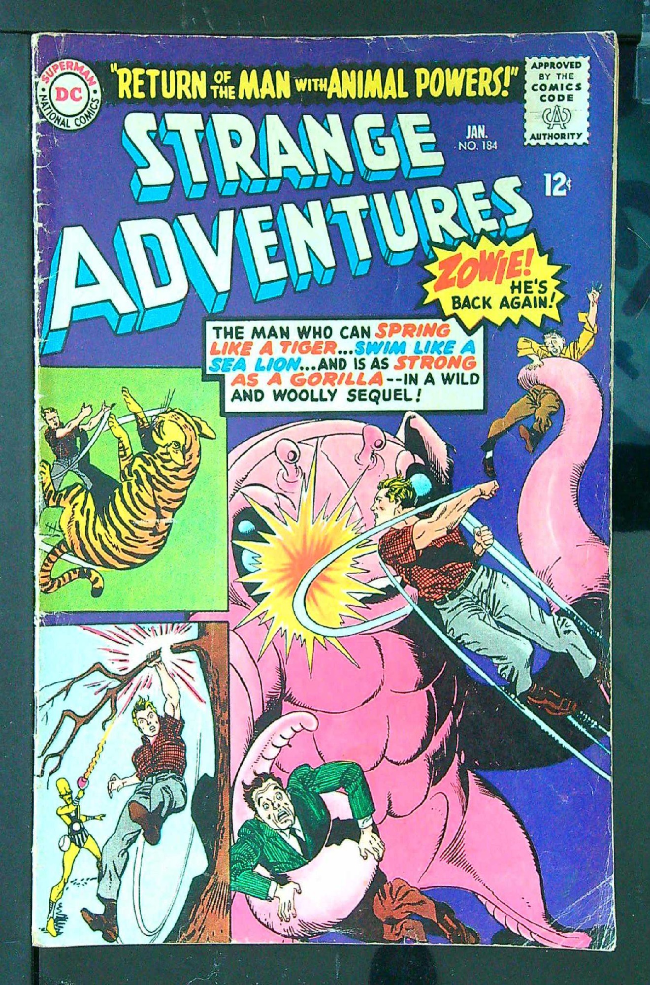 Cover of Strange Adventures (Vol 1) #184. One of 250,000 Vintage American Comics on sale from Krypton!
