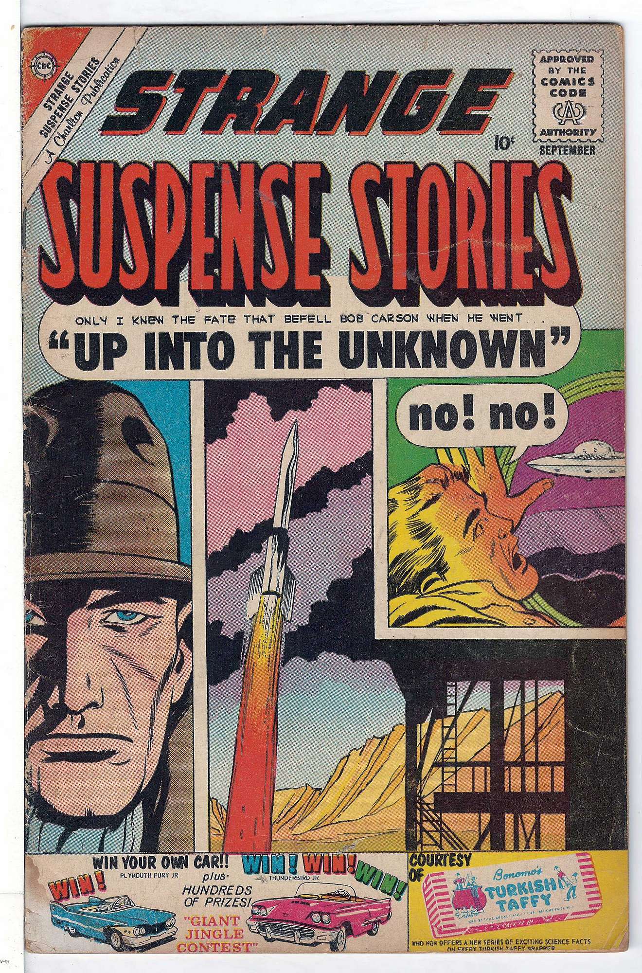 Cover of Strange Suspense Stories (Vol 2) #49. One of 250,000 Vintage American Comics on sale from Krypton!