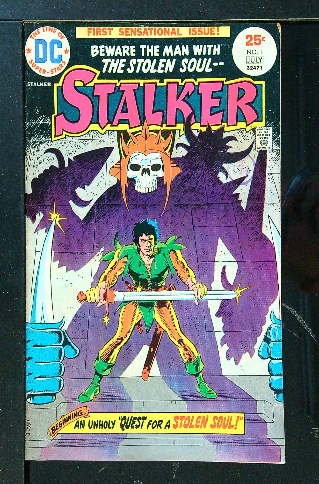 Cover of Stalker (Vol 1) #1. One of 250,000 Vintage American Comics on sale from Krypton!