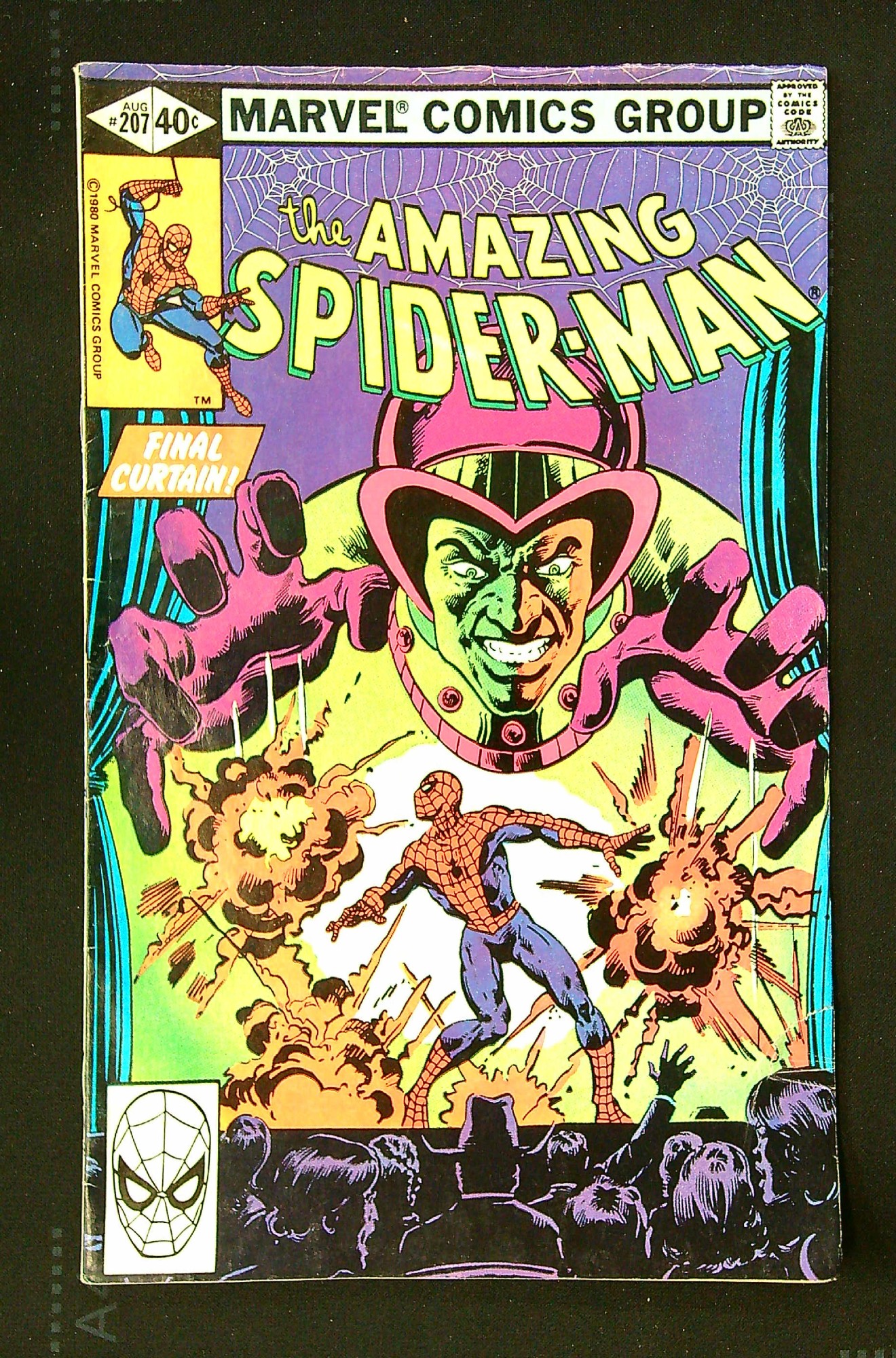 ACTUAL SCAN OF COMIC!<br> Cover of Amazing Spider-Man (Vol 1) #207. One of 250,000 Vintage American Comics on sale from Krypton!