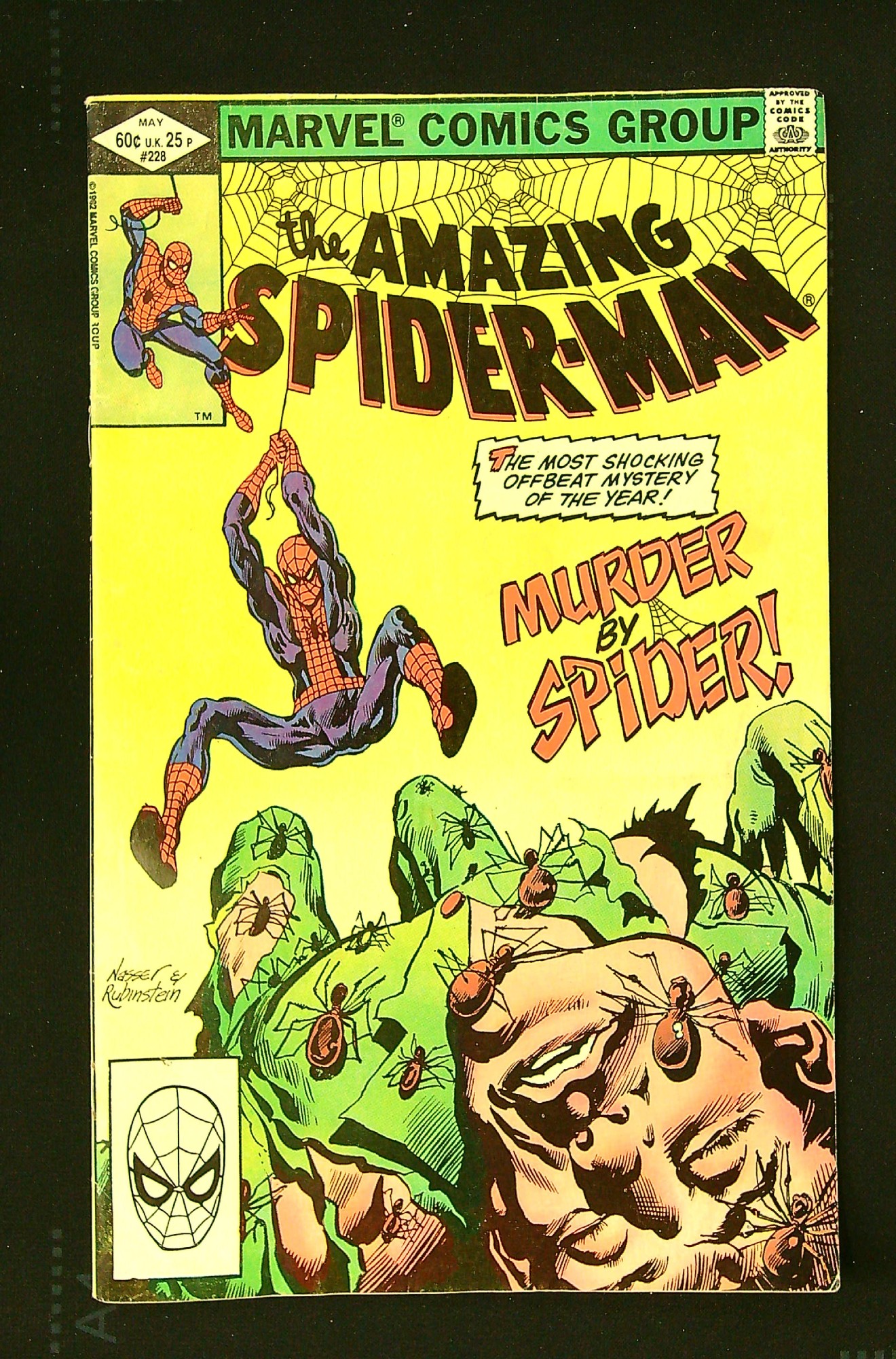 ACTUAL SCAN OF COMIC!<br> Cover of Amazing Spider-Man (Vol 1) #228. One of 250,000 Vintage American Comics on sale from Krypton!