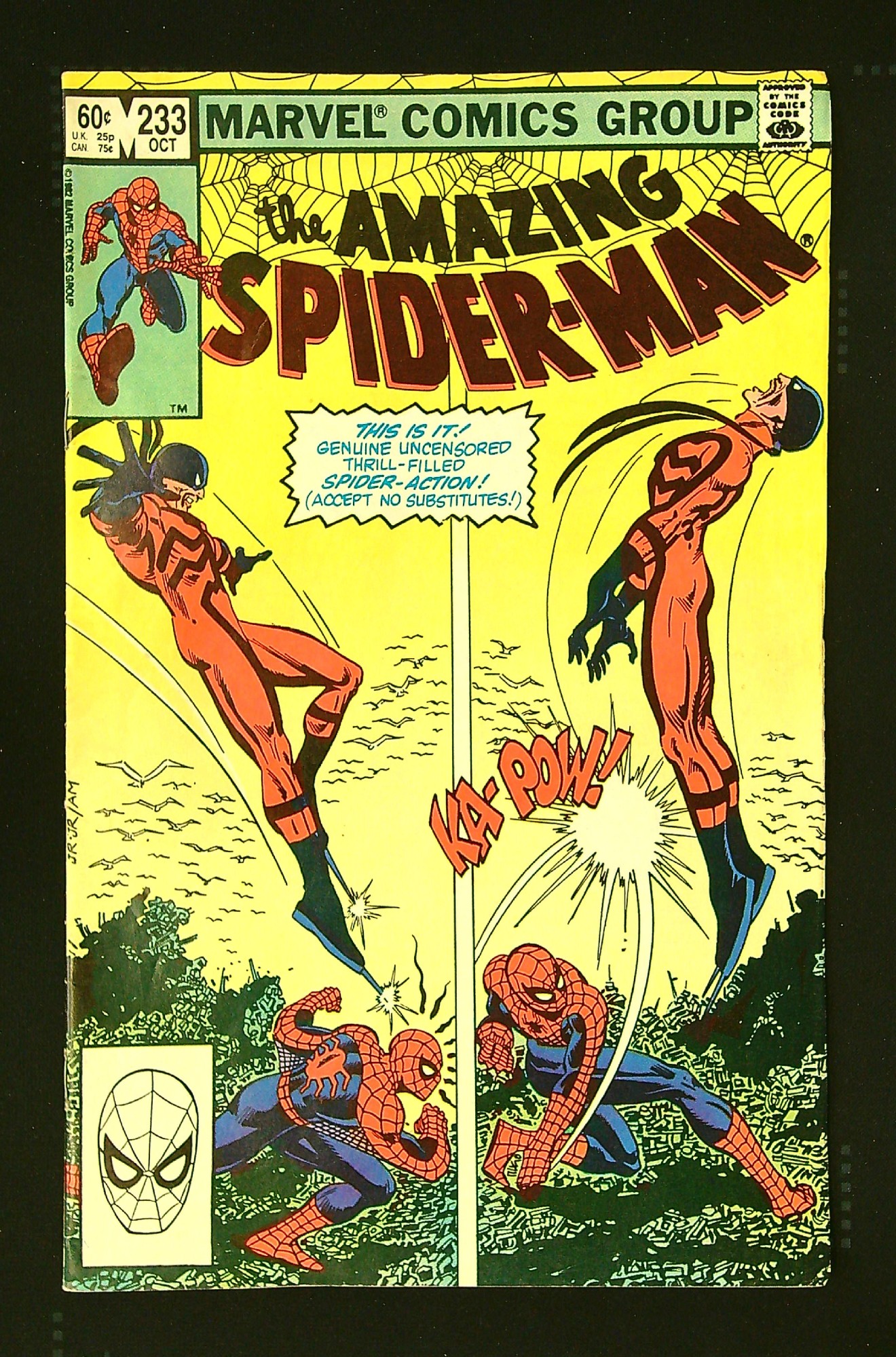 ACTUAL SCAN OF COMIC!<br> Cover of Amazing Spider-Man (Vol 1) #233. One of 250,000 Vintage American Comics on sale from Krypton!