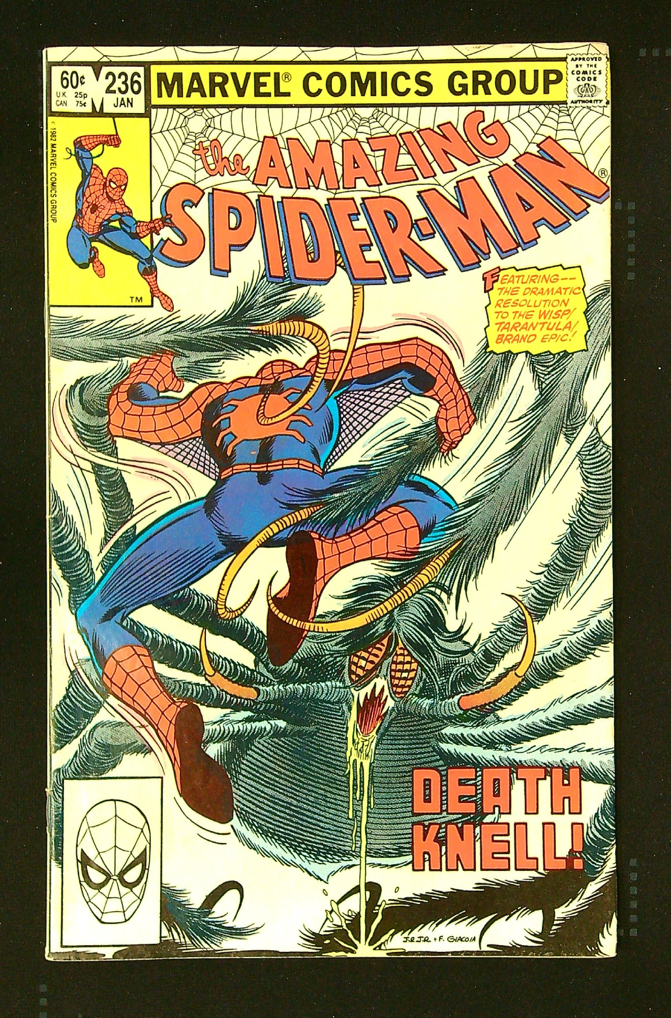 ACTUAL SCAN OF COMIC!<br> Cover of Amazing Spider-Man (Vol 1) #236. One of 250,000 Vintage American Comics on sale from Krypton!