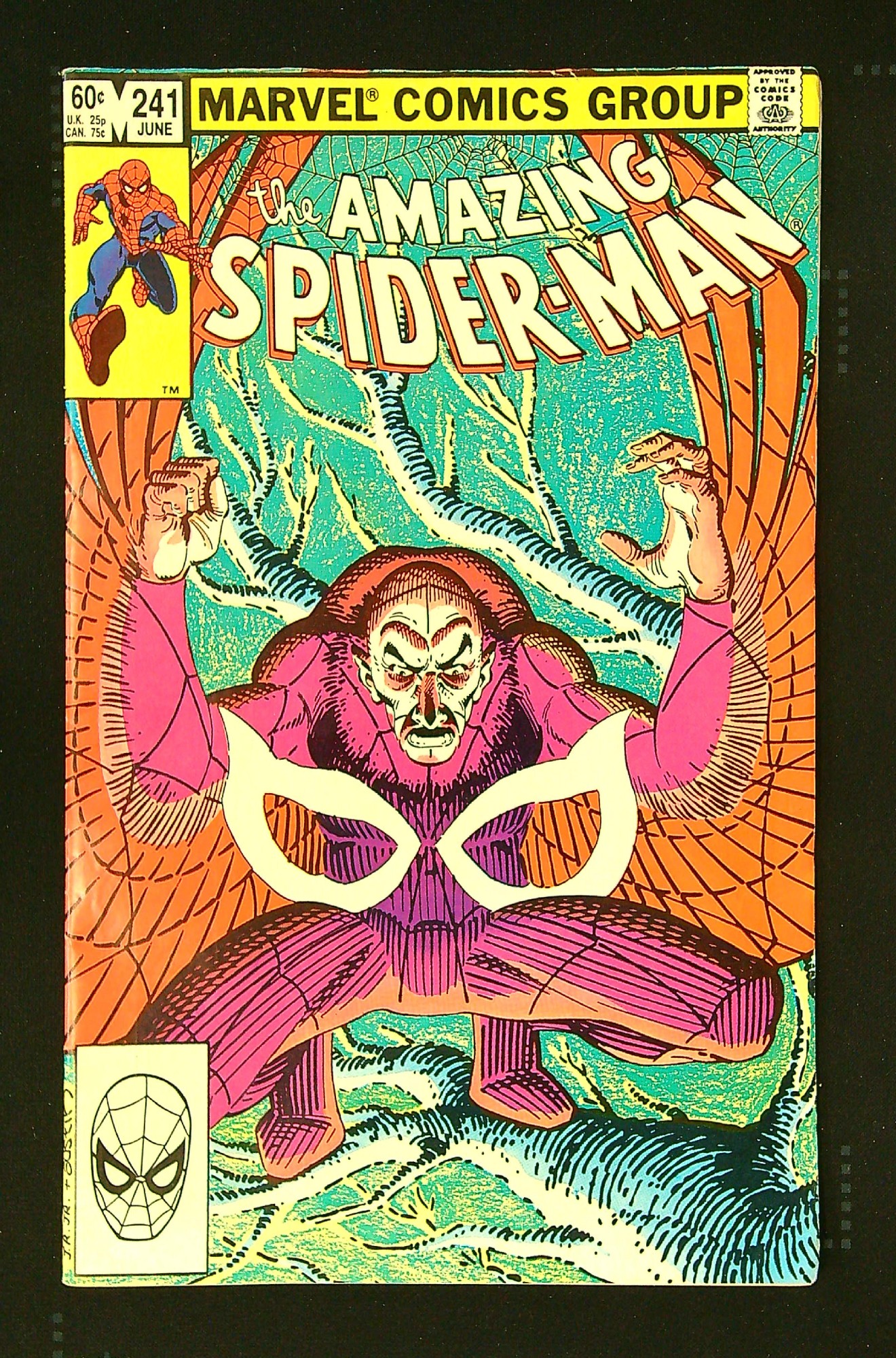 ACTUAL SCAN OF COMIC!<br> Cover of Amazing Spider-Man (Vol 1) #241. One of 250,000 Vintage American Comics on sale from Krypton!