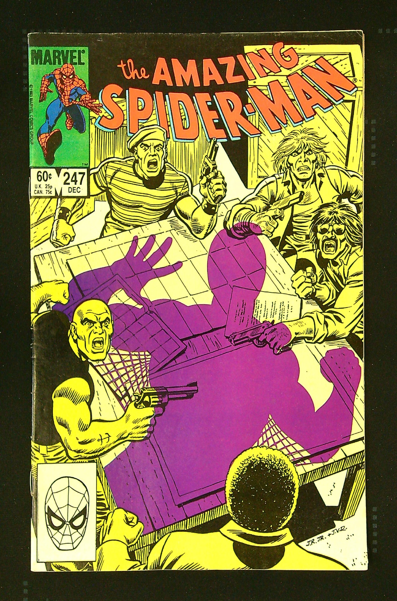 ACTUAL SCAN OF COMIC!<br> Cover of Amazing Spider-Man (Vol 1) #247. One of 250,000 Vintage American Comics on sale from Krypton!