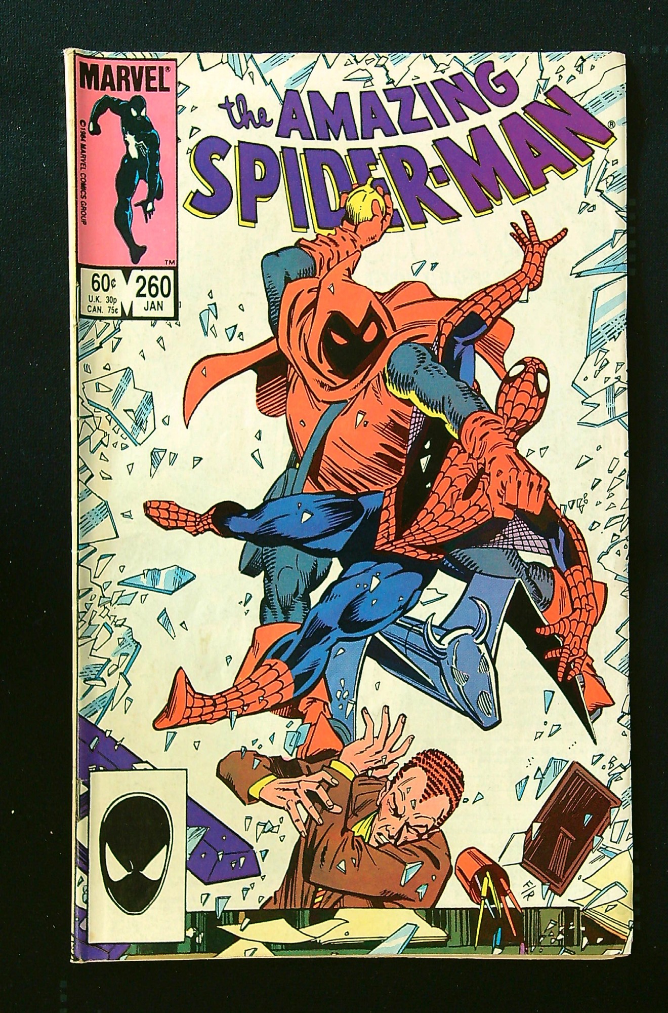 ACTUAL SCAN OF COMIC!<br> Cover of Amazing Spider-Man (Vol 1) #260. One of 250,000 Vintage American Comics on sale from Krypton!