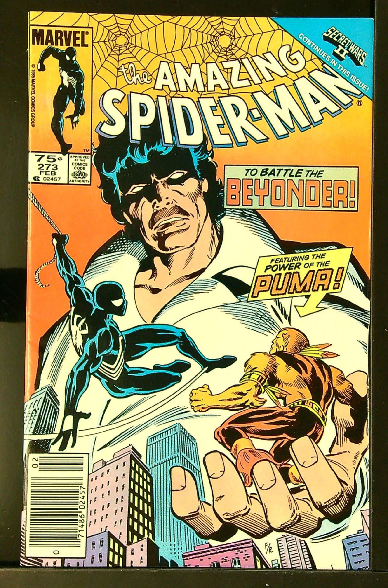 Cover of Amazing Spider-Man (Vol 1) #273. One of 250,000 Vintage American Comics on sale from Krypton!