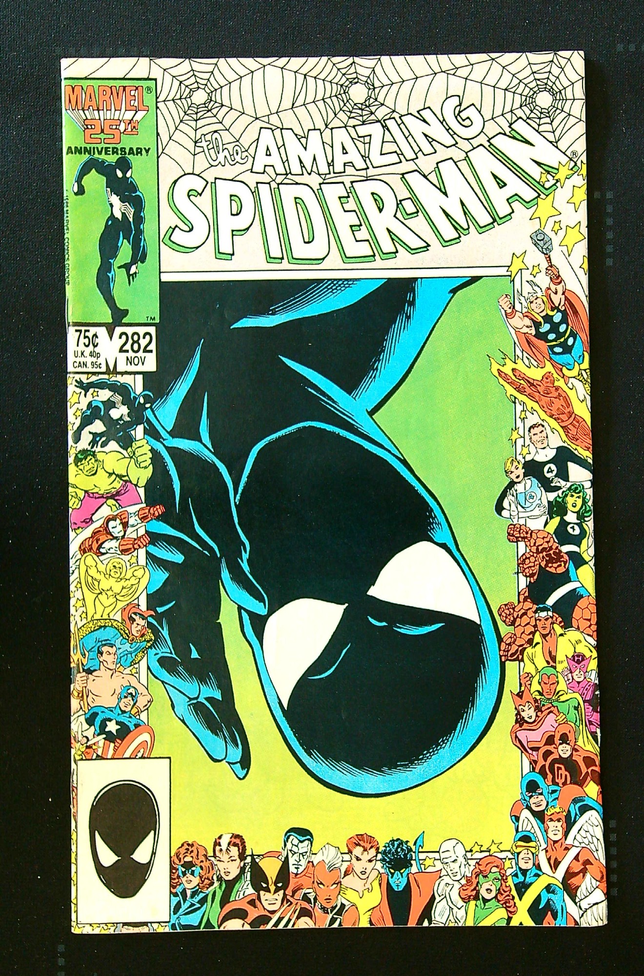 ACTUAL SCAN OF COMIC!<br> Cover of Amazing Spider-Man (Vol 1) #282. One of 250,000 Vintage American Comics on sale from Krypton!