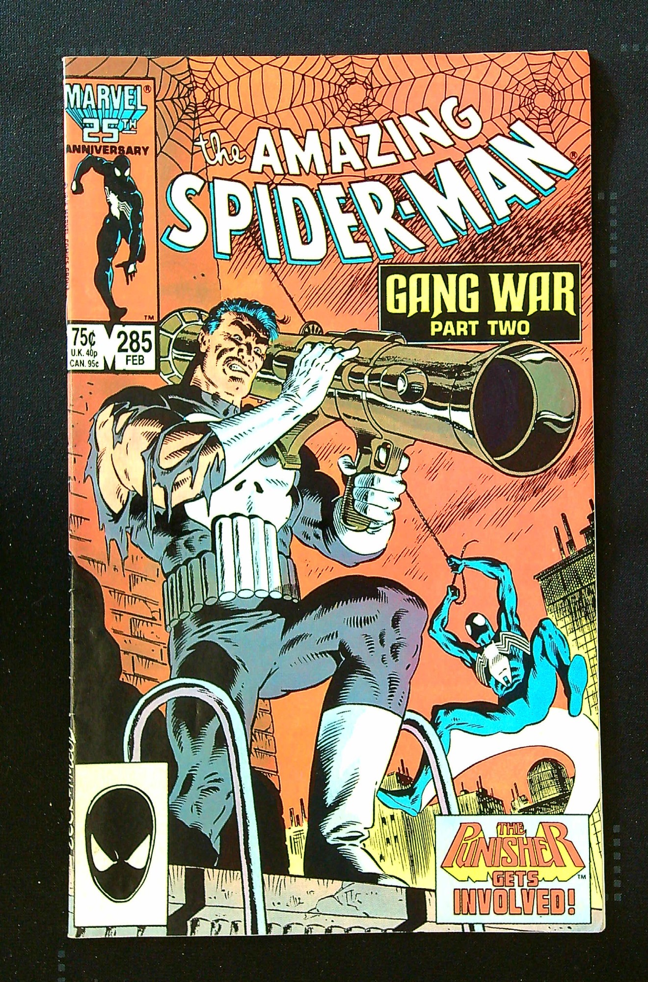 ACTUAL SCAN OF COMIC!<br> Cover of Amazing Spider-Man (Vol 1) #285. One of 250,000 Vintage American Comics on sale from Krypton!