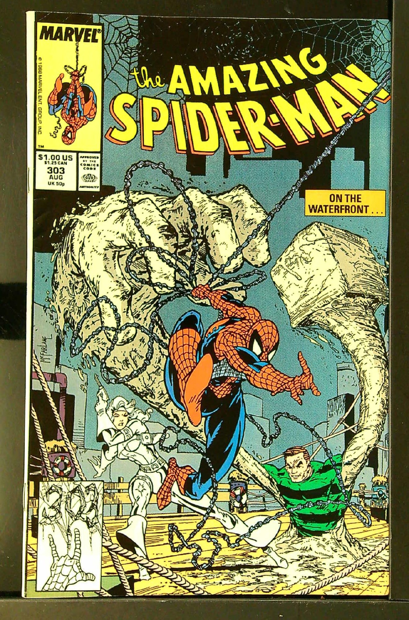 ACTUAL SCAN OF COMIC!<br> Cover of Amazing Spider-Man (Vol 1) #303. One of 250,000 Vintage American Comics on sale from Krypton!