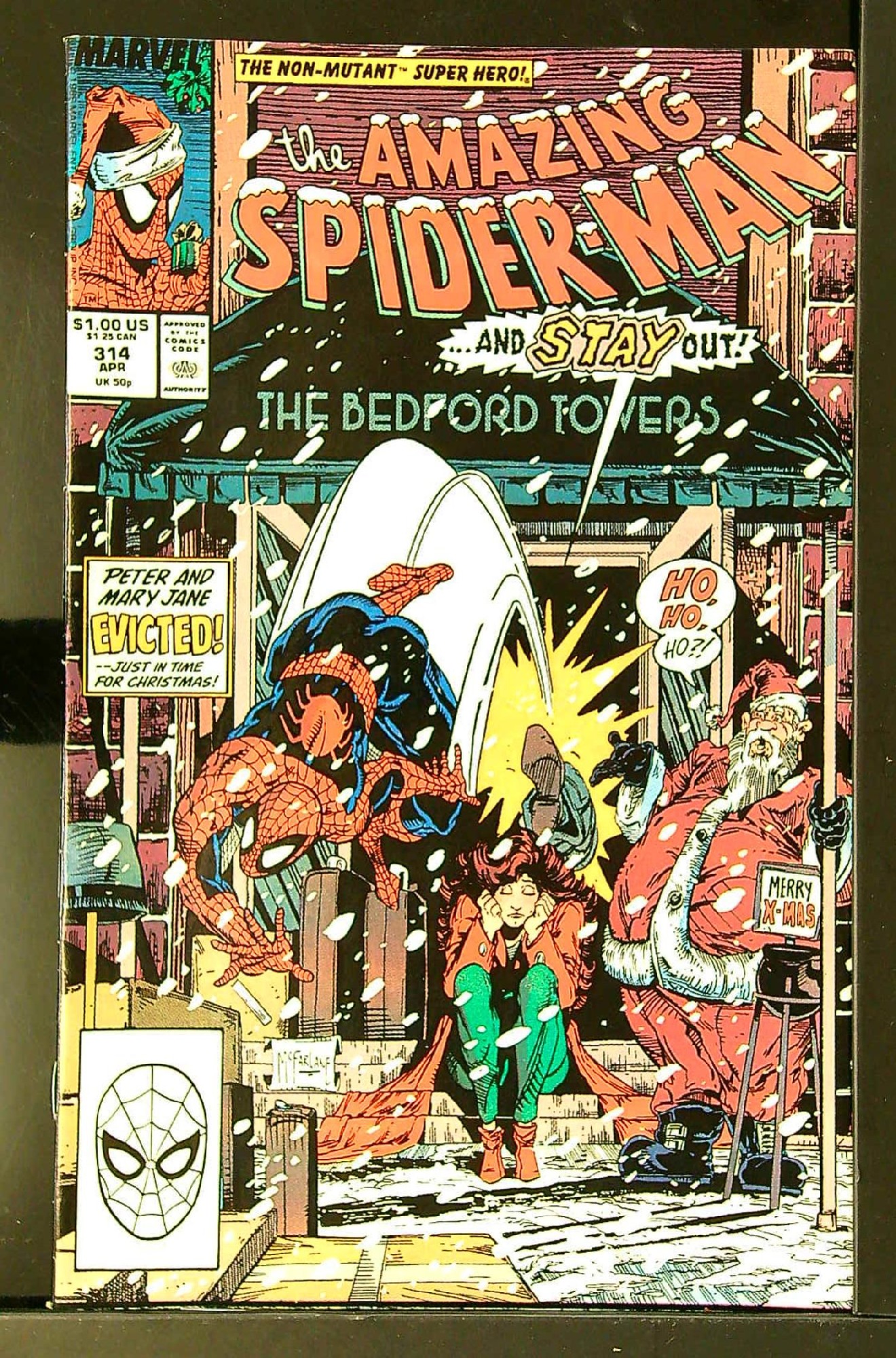 ACTUAL SCAN OF COMIC!<br> Cover of Amazing Spider-Man (Vol 1) #314. One of 250,000 Vintage American Comics on sale from Krypton!