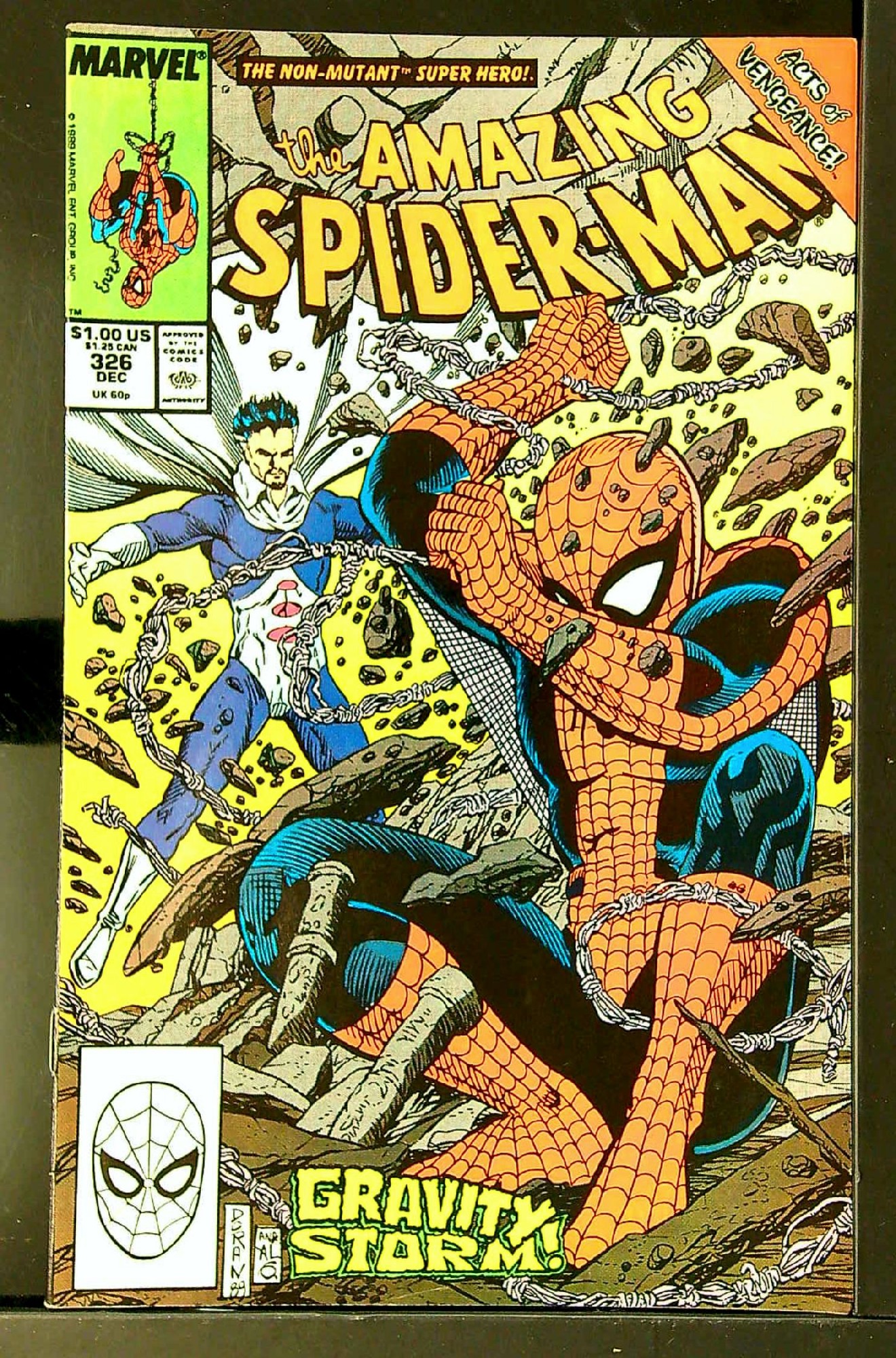 Cover of Amazing Spider-Man (Vol 1) #326. One of 250,000 Vintage American Comics on sale from Krypton!
