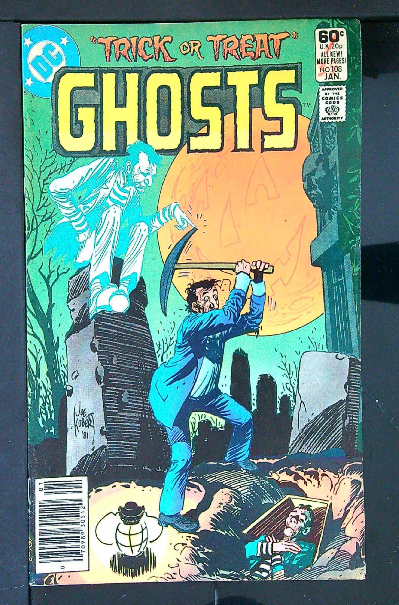 Cover of Ghosts (Vol 1) #108. One of 250,000 Vintage American Comics on sale from Krypton!