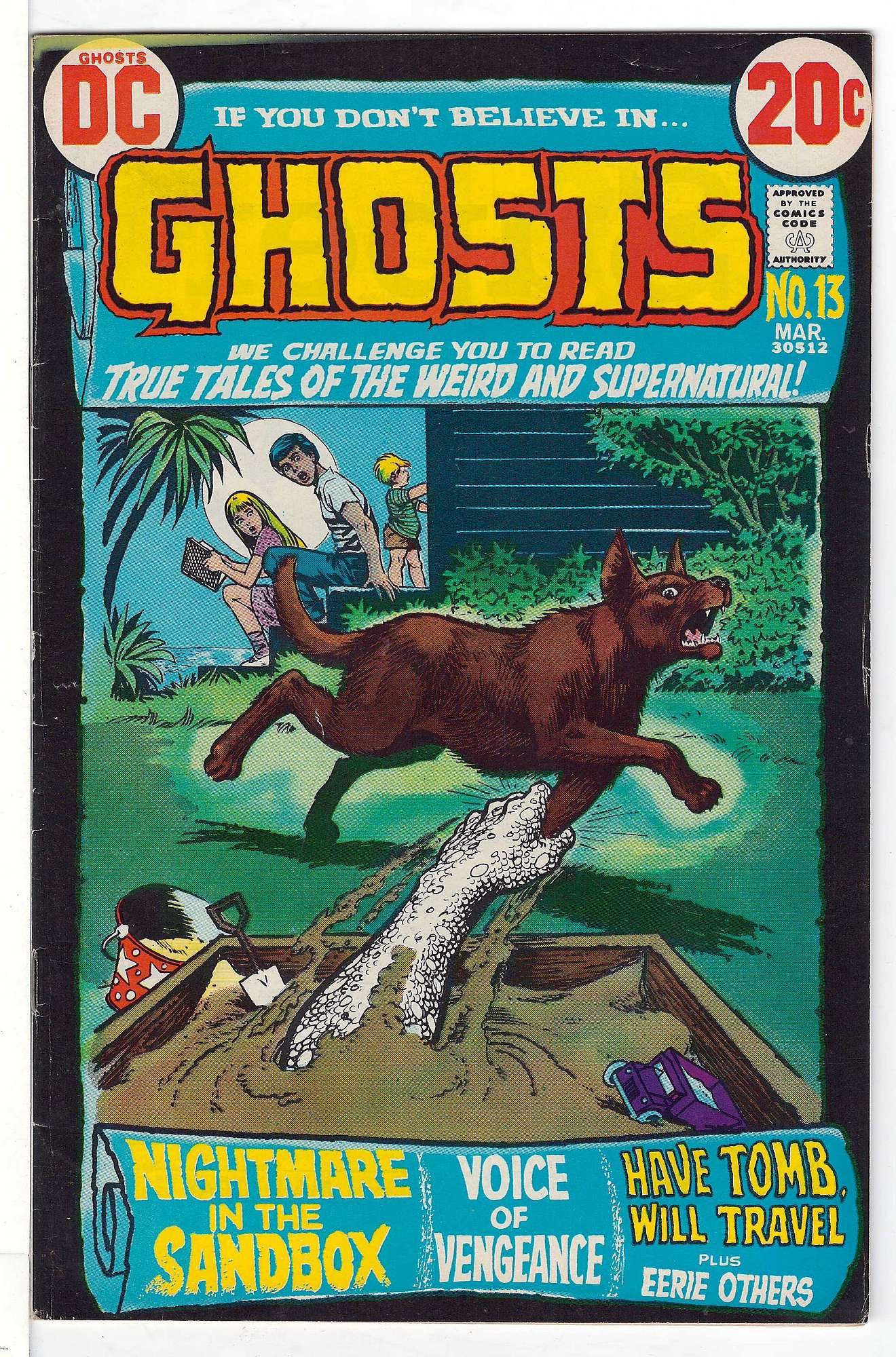 Cover of Ghosts (Vol 1) #13. One of 250,000 Vintage American Comics on sale from Krypton!