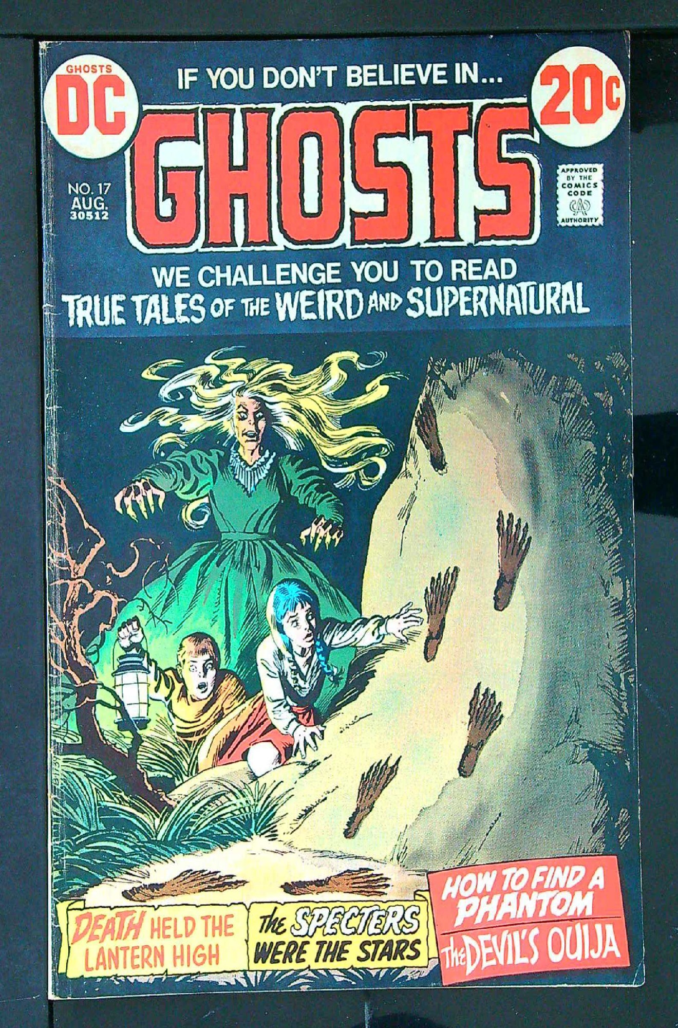 Cover of Ghosts (Vol 1) #17. One of 250,000 Vintage American Comics on sale from Krypton!