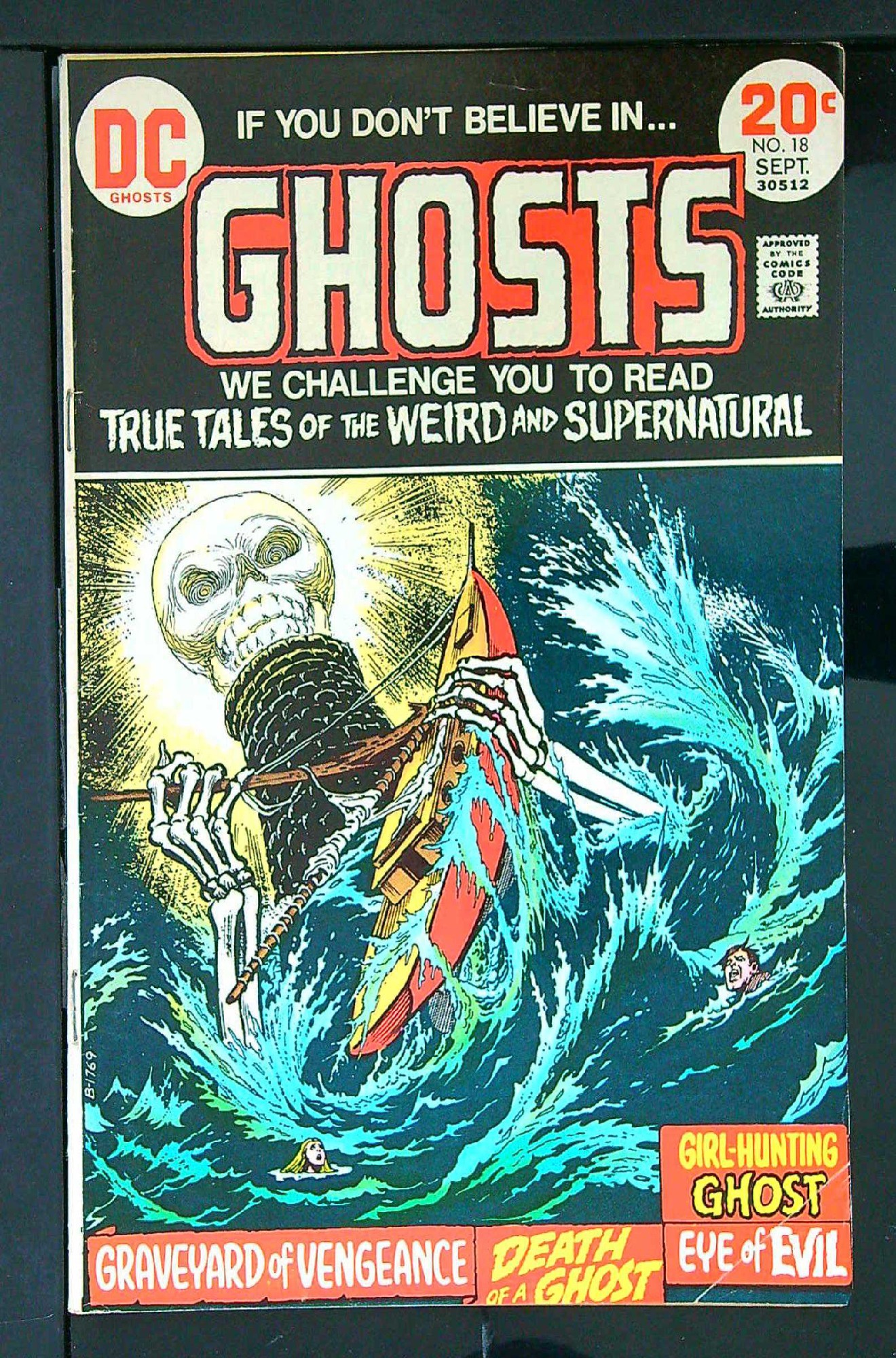 Cover of Ghosts (Vol 1) #18. One of 250,000 Vintage American Comics on sale from Krypton!