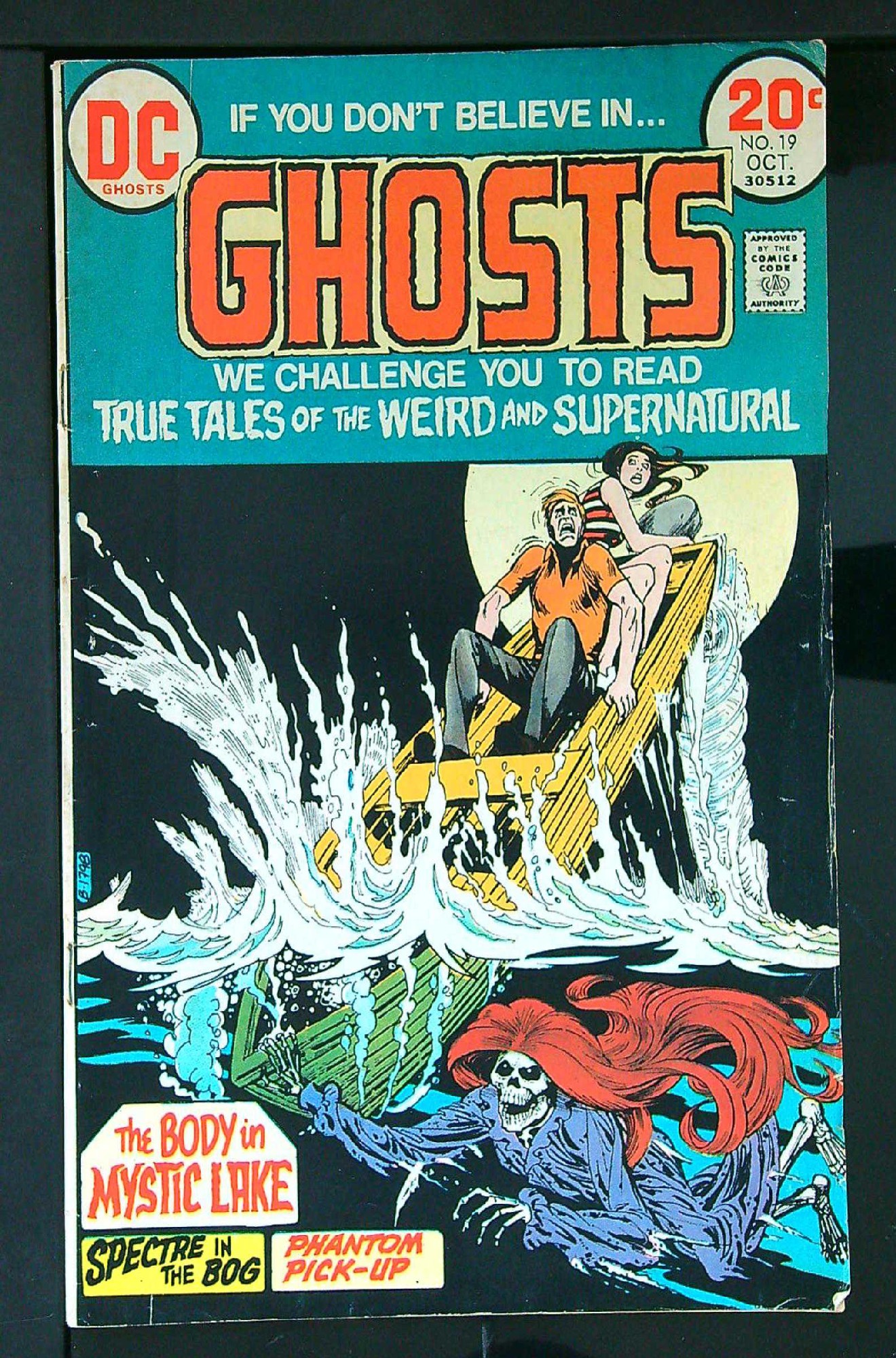 Cover of Ghosts (Vol 1) #19. One of 250,000 Vintage American Comics on sale from Krypton!